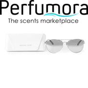 Silver Aviator Sunglasses by Michael Kors