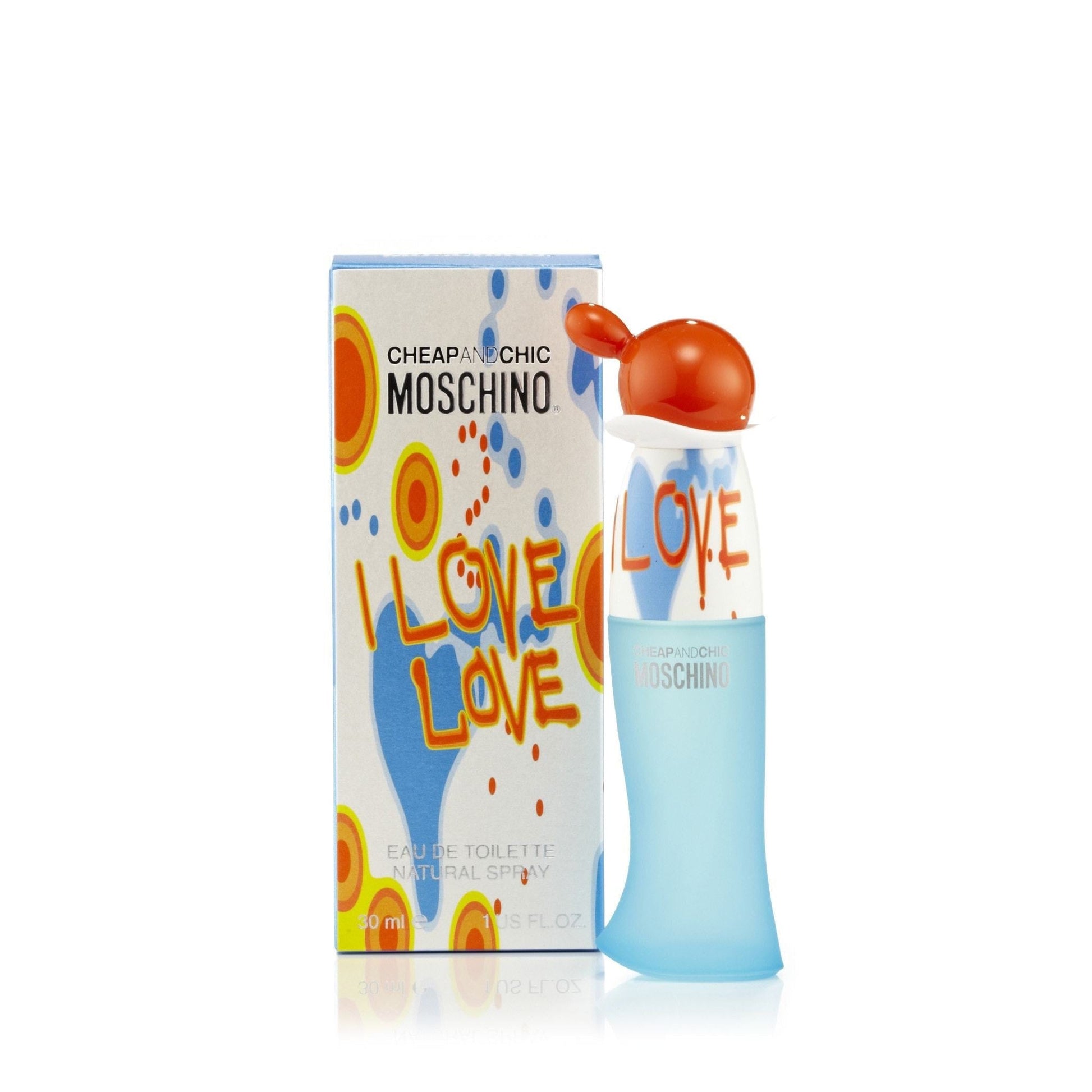 Moschino I Love Love Eau de Toilette Womens Spray 1.0 oz. 