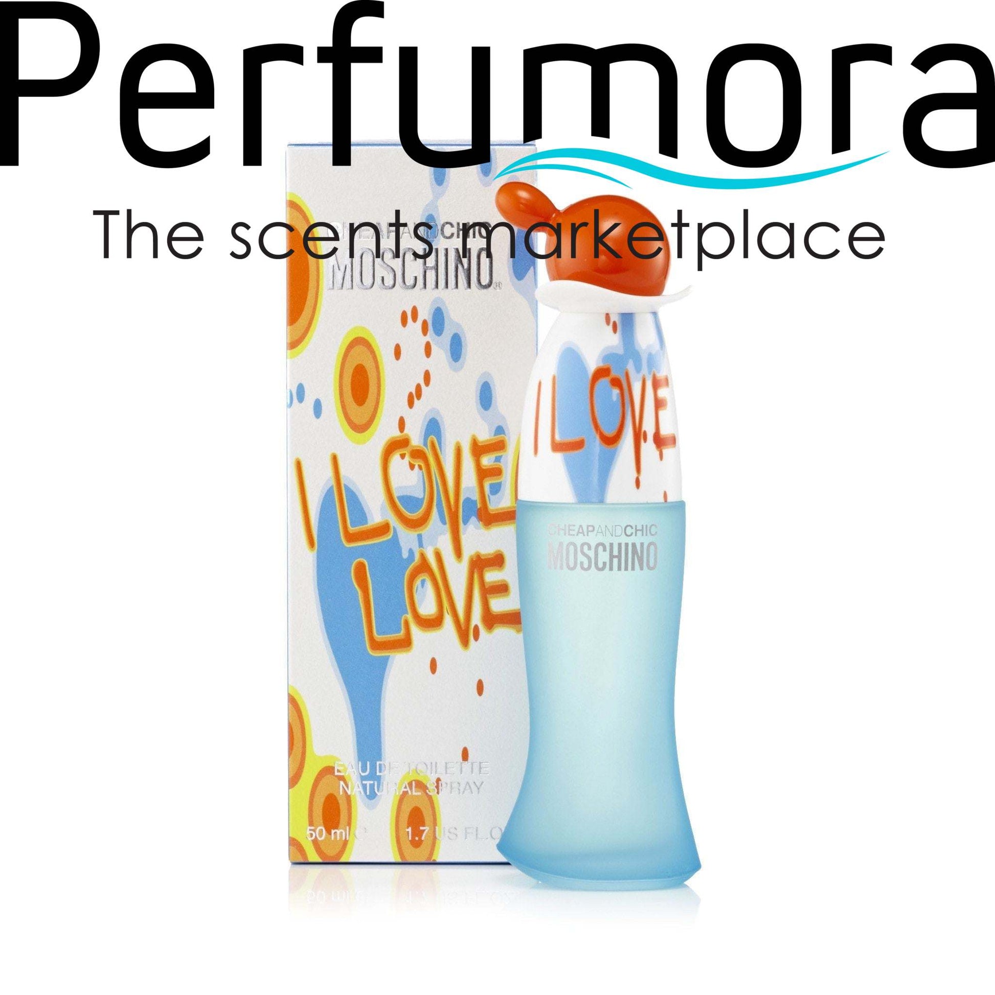 Moschino I Love Love Eau de Toilette Womens Spray 1.7 oz. 