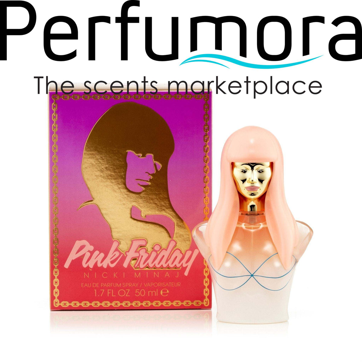 Nicki Minaj Pink Friday Eau de Parfum Womens Spray 1.7 oz. 