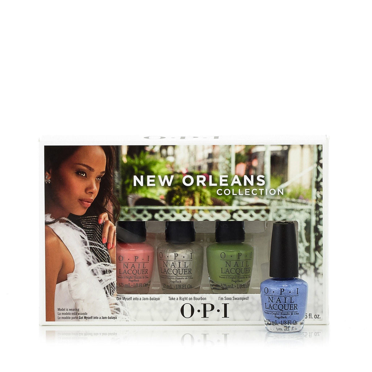 New Orleans Collection Nail Polish Set for Women by OPI 0.12 oz. Each