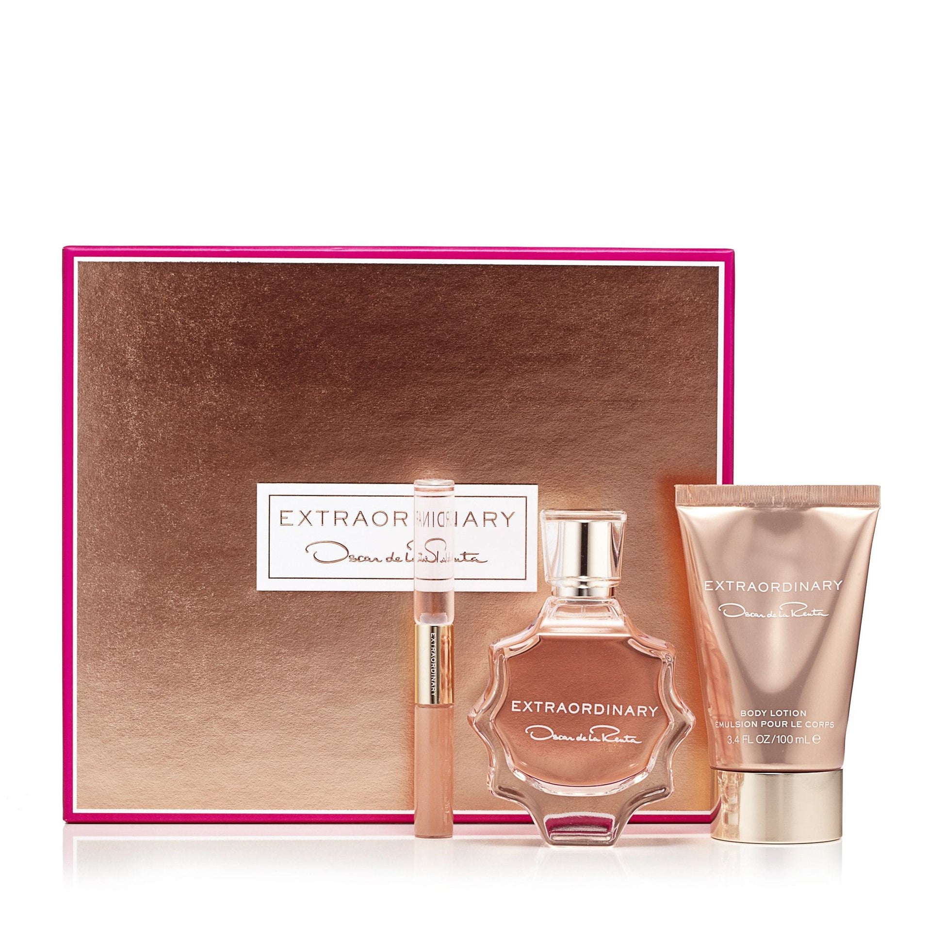 Extraordinary Gift Set for Women by Oscar De La Renta 3.0 oz.