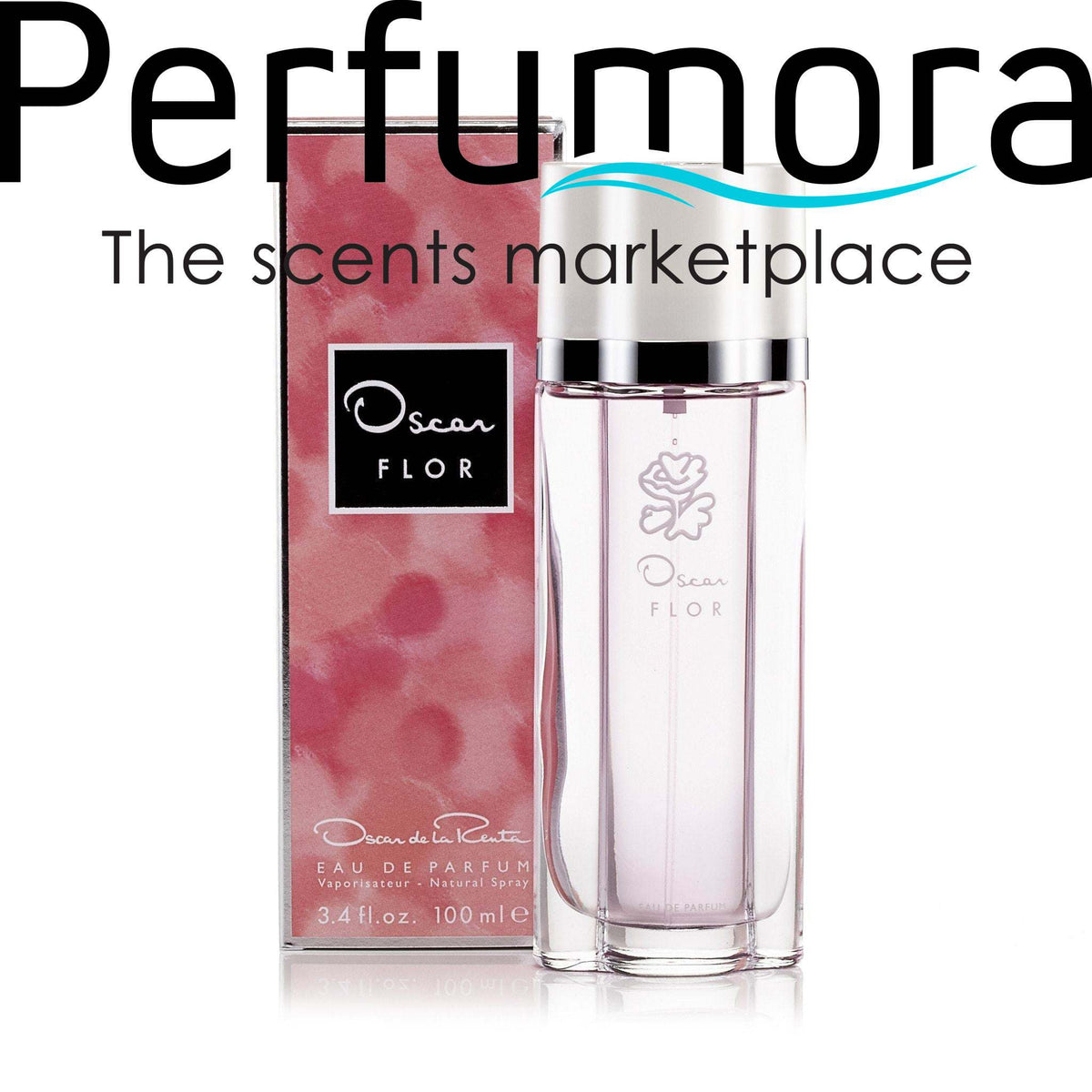 Oscar Flor Eau de Parfum Spray for Women by Oscar De La Renta 3.4 oz
