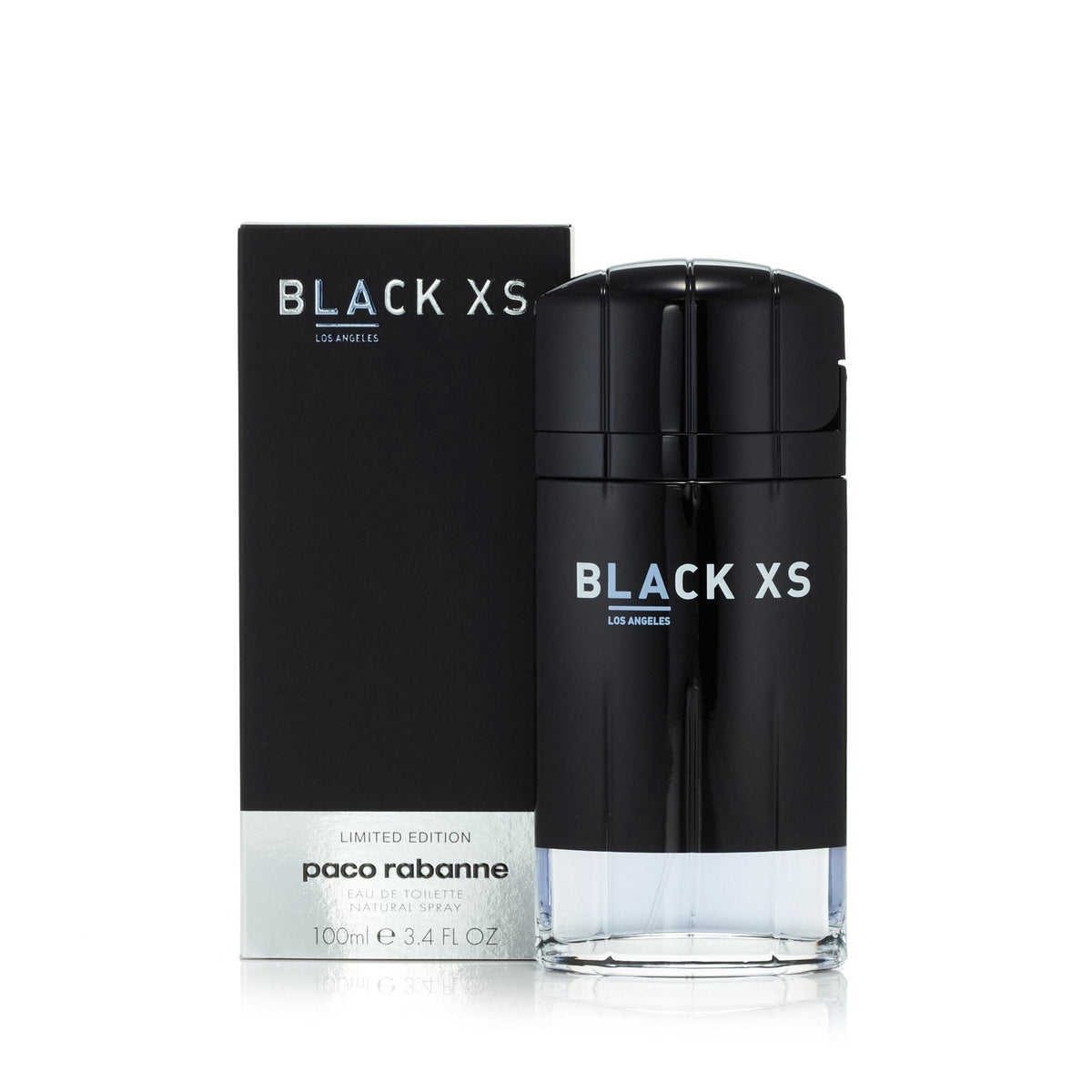 XS Black Los Angeles Eau de Toilette Spray for Men by Paco Rabanne 2.7 oz.