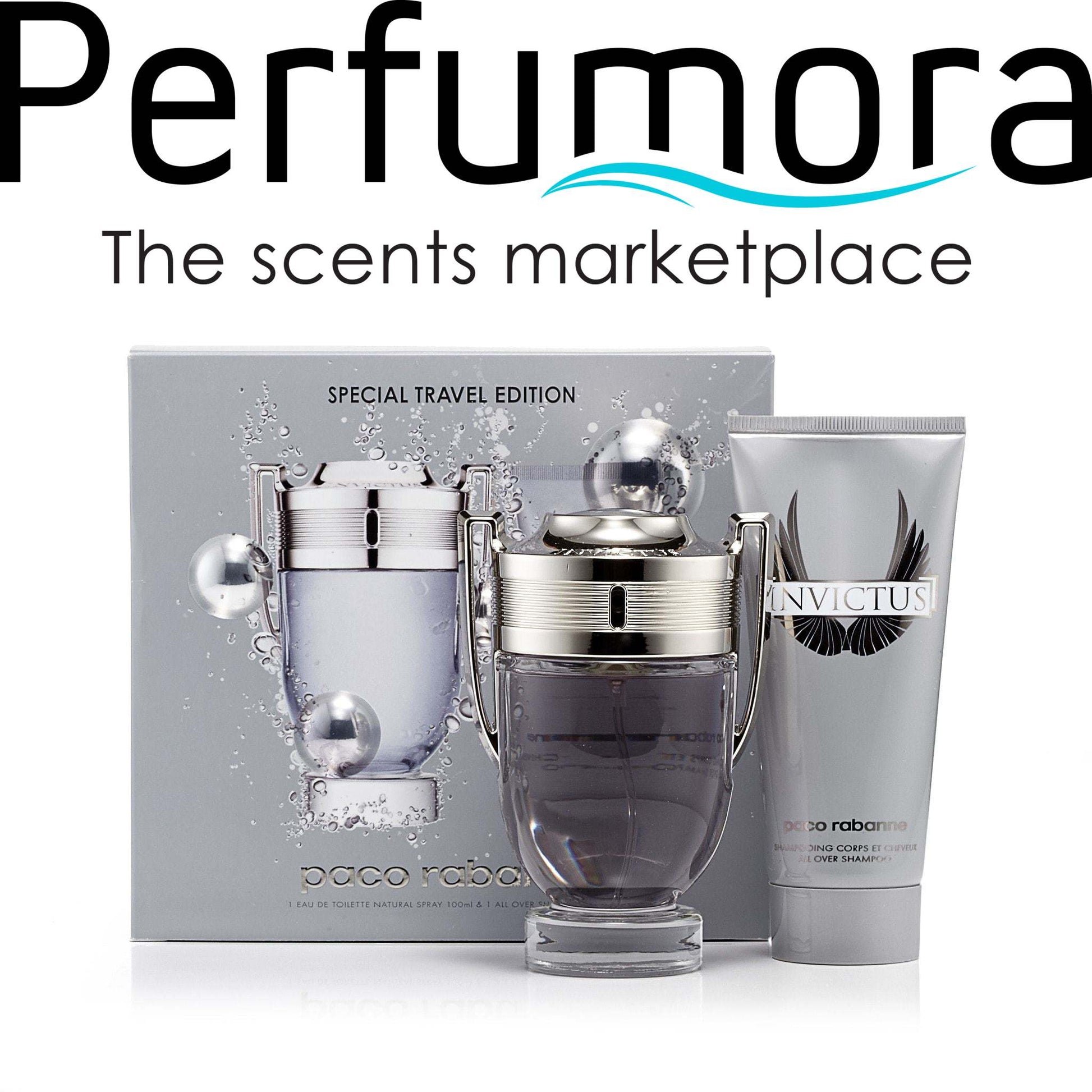 Paco Rabanne Invictus Gift Set Mens 3.4 oz.