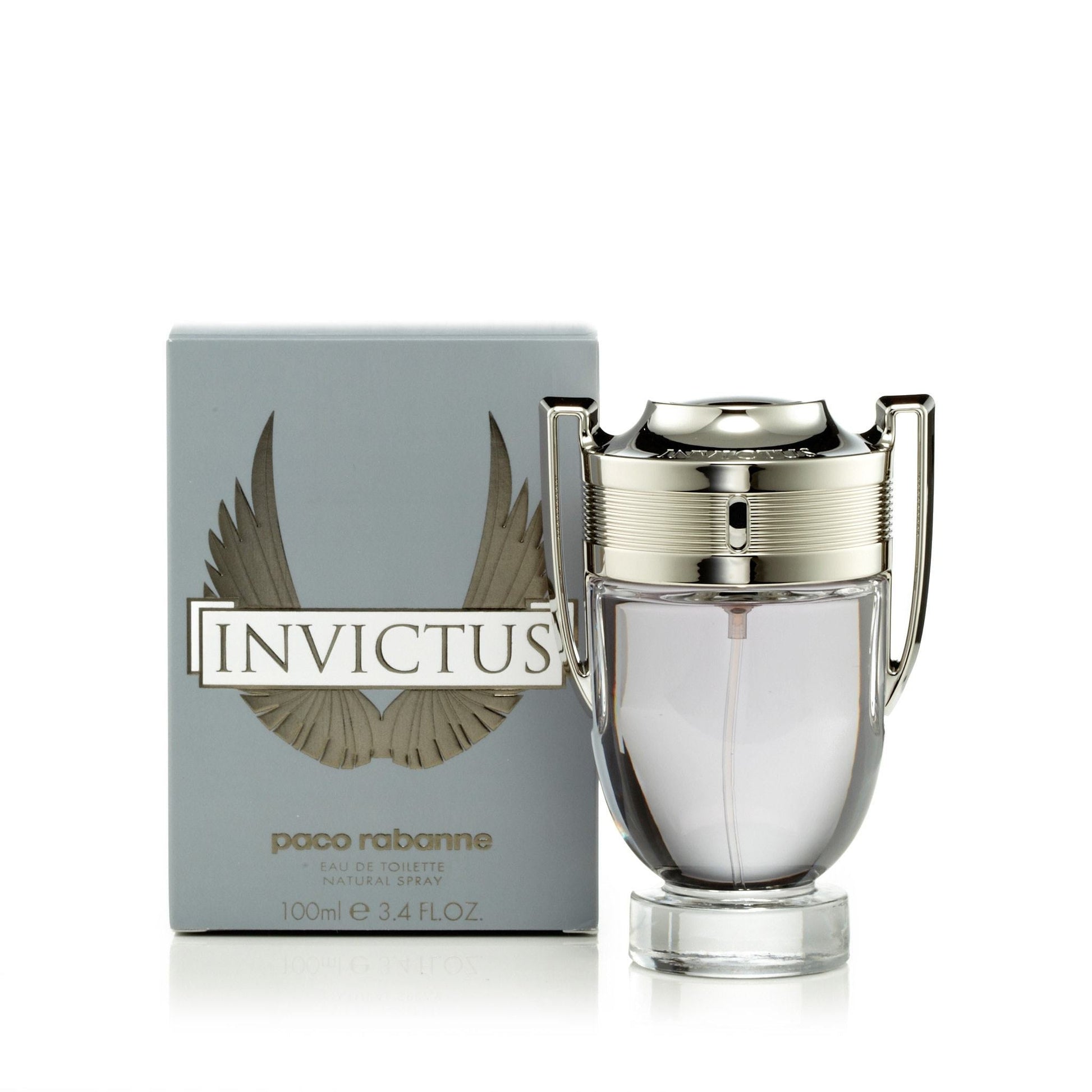 Paco Rabanne Invictus Eau de Toilette Mens Spray 3.4 oz. 