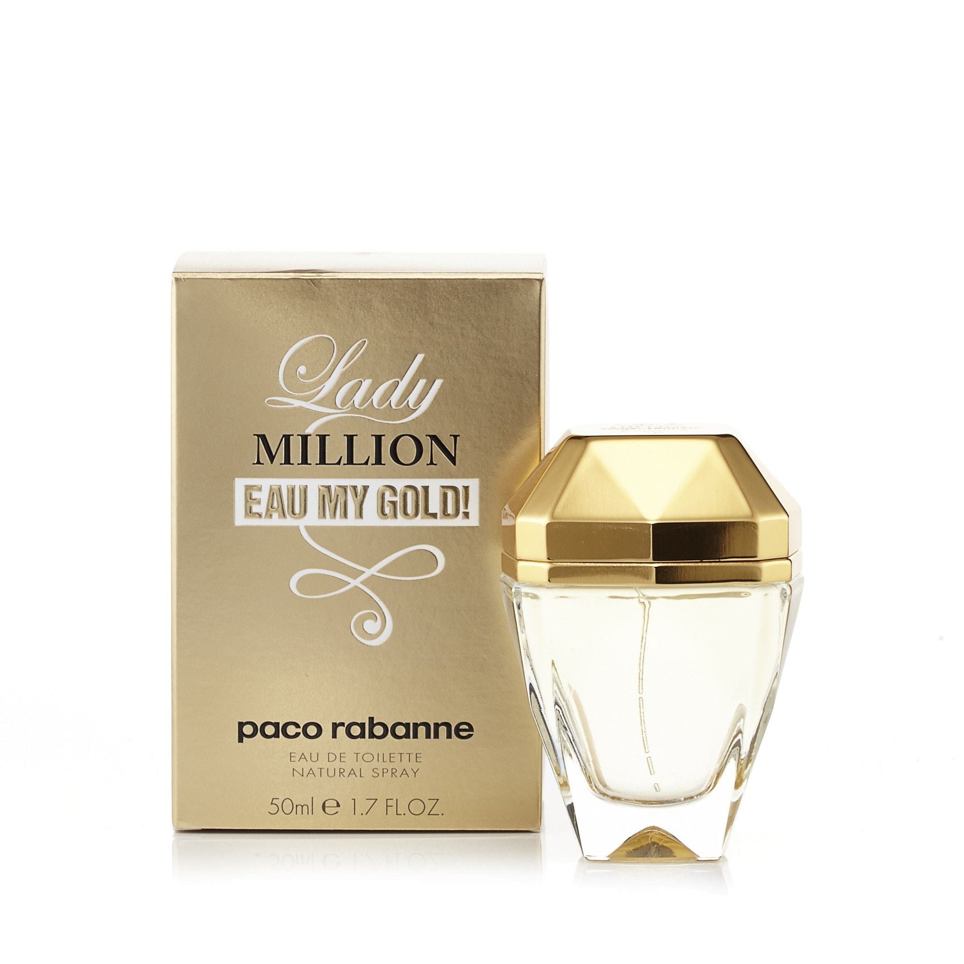 Paco Rabanne Lady Million Eau de Toilette Womens Spray 1.7 oz. 