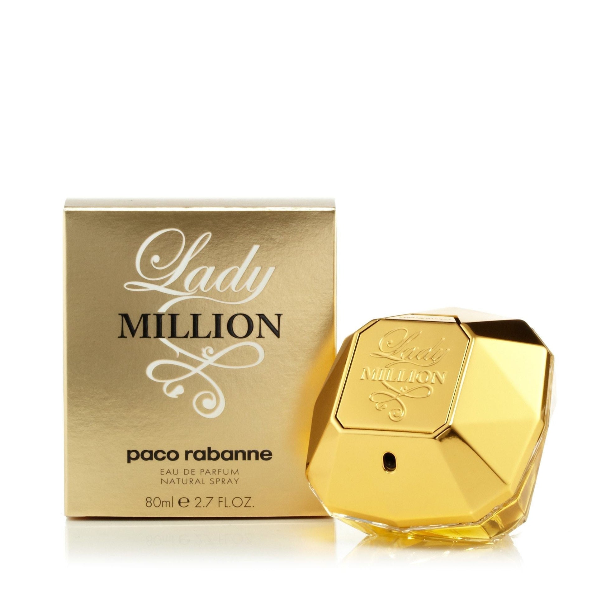 Paco Rabanne Lady Million Eau de Parfum Womens Spray 2.7 oz. 