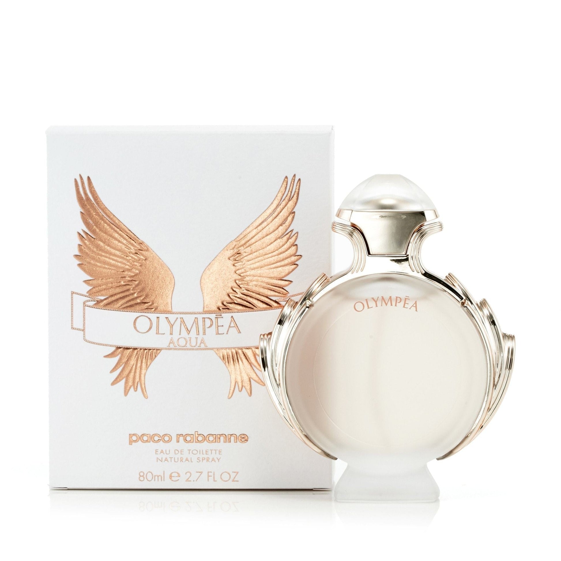Olympea Aqua Eau de Toilette Spray for Women by Paco Rabanne 2.7 oz.