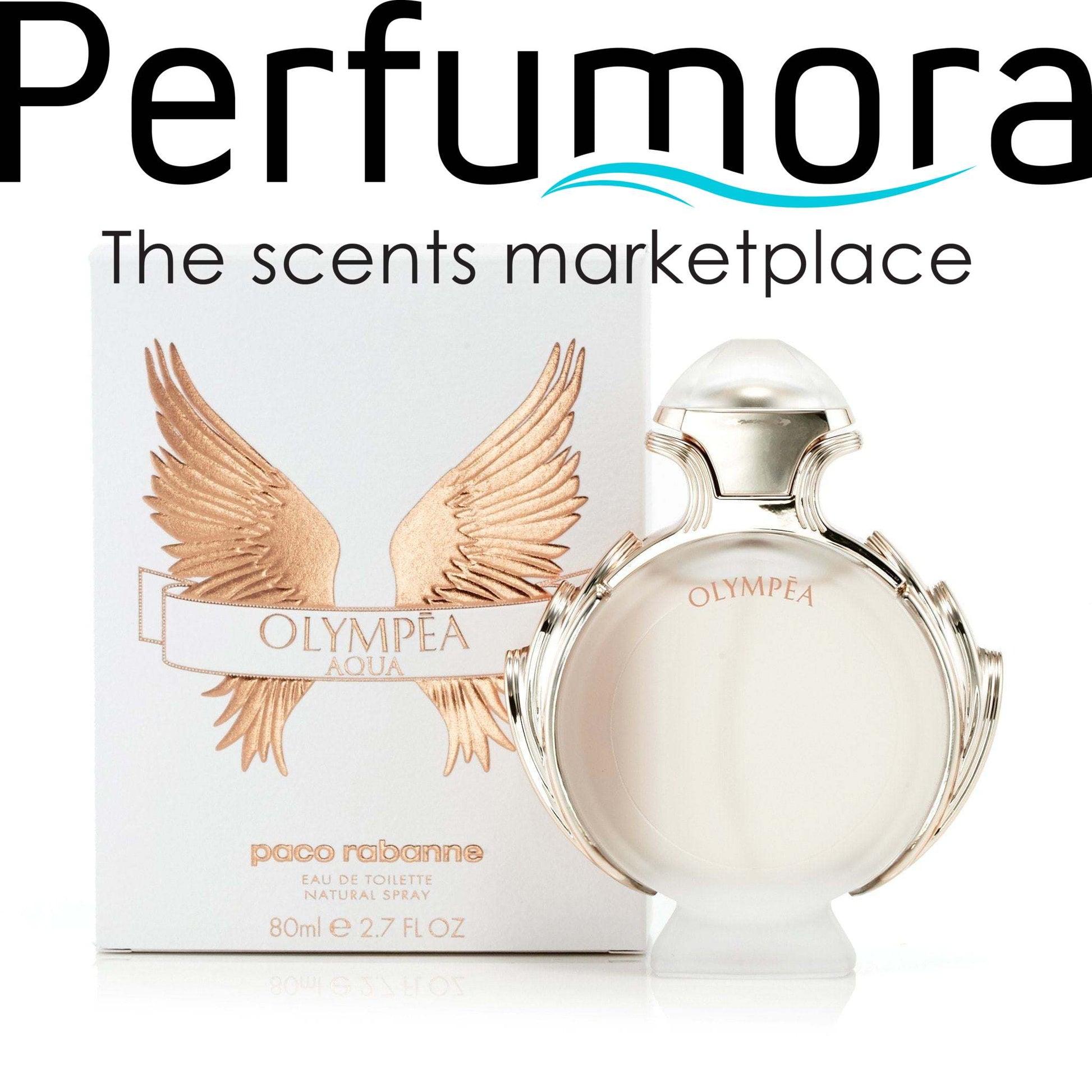 Olympea Aqua Eau de Toilette Spray for Women by Paco Rabanne 2.7 oz.