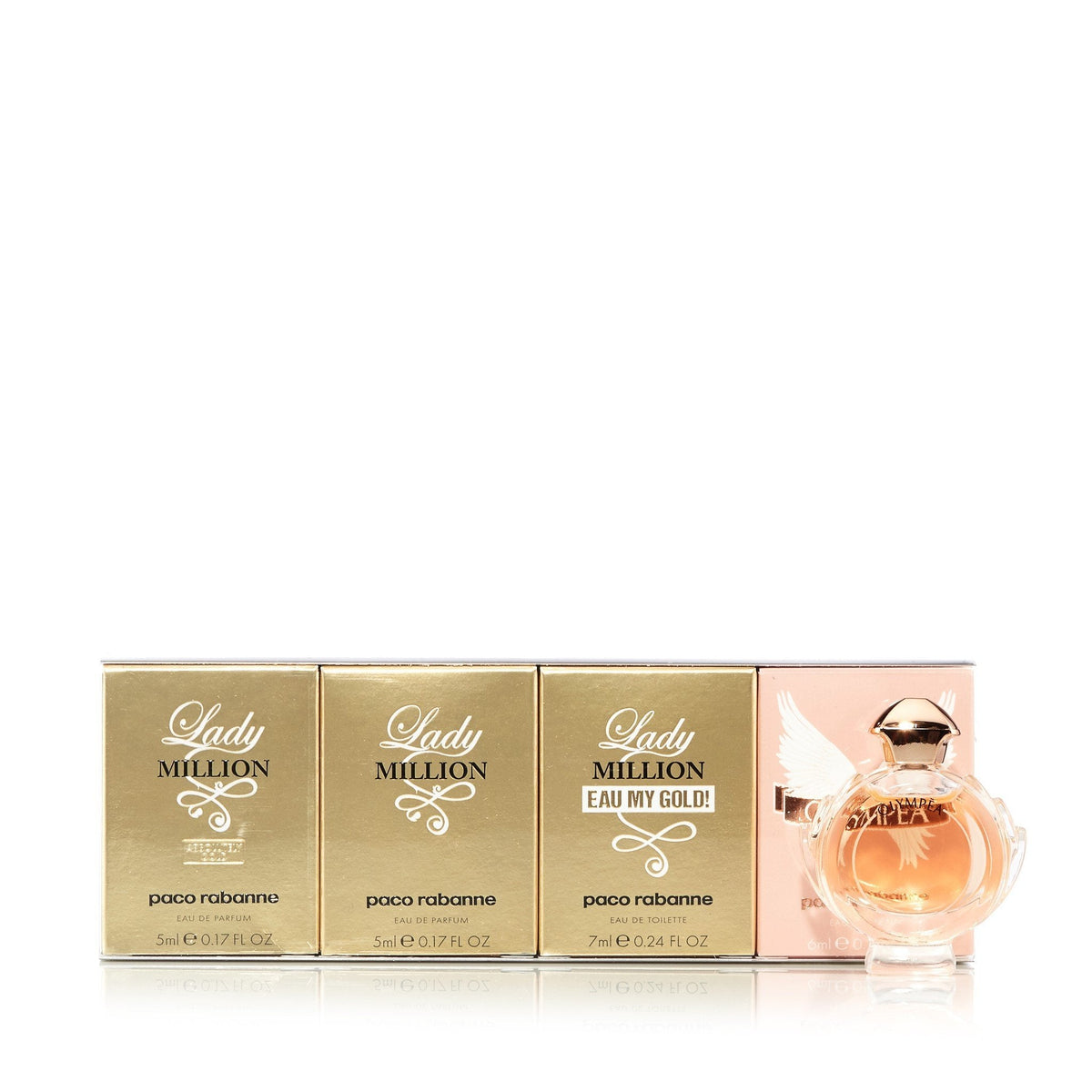 Paco Rabanne Miniature Set for Women by Paco Rabanne 0.17 oz. Each