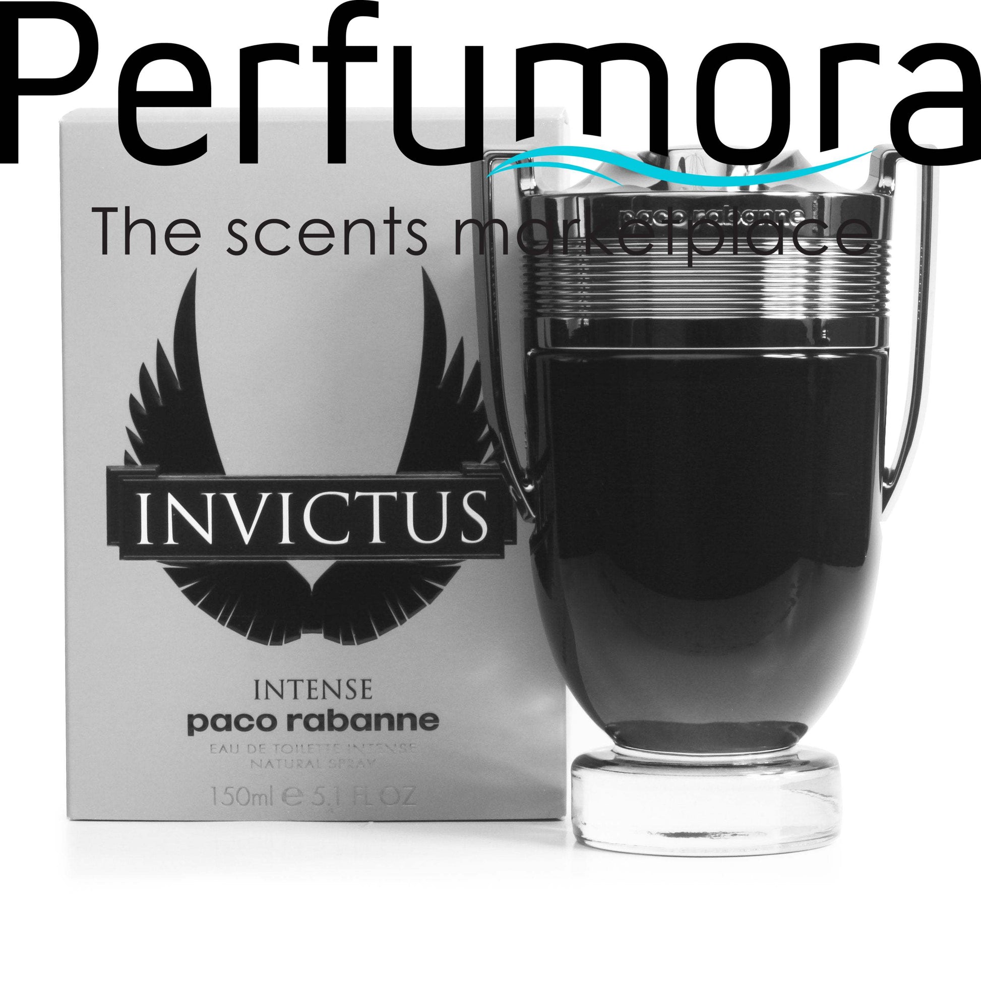 Invictus Intense Eau de Toilette Spray for Men by Paco Rabanne 5.1 oz.