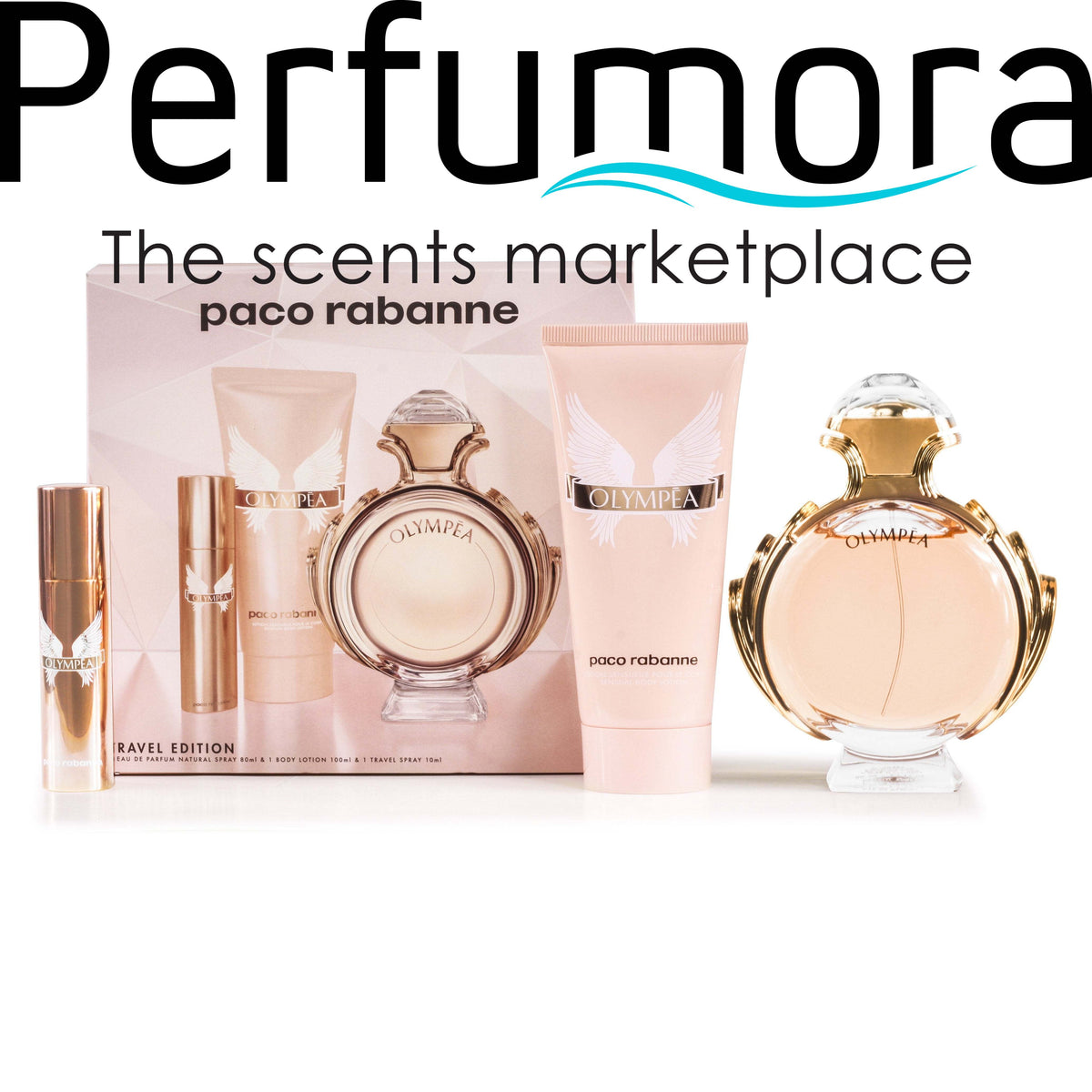 Olympea Set for Women by Paco Rabanne 2.7 oz.