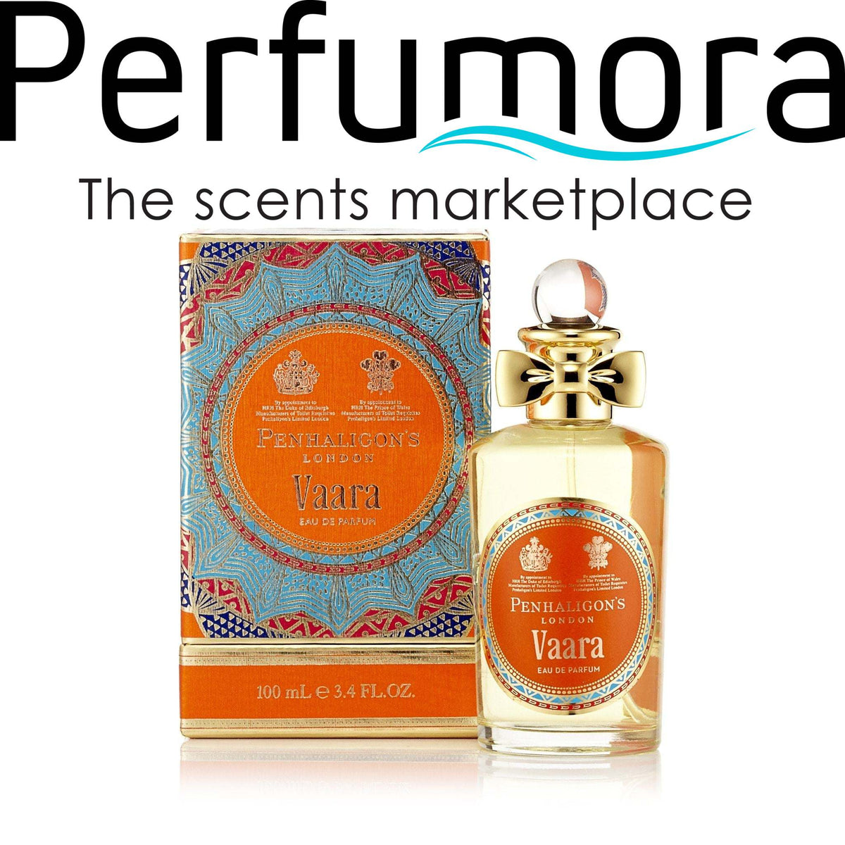 Vaara Eau de Parfum Spray for Women by Penhaligon's 3.4 oz.