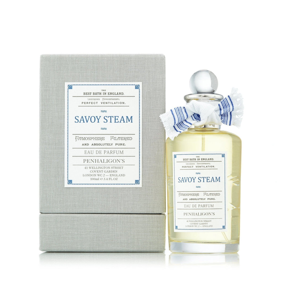 Savoy Steam Eau de Parfum Spray for Men and Women by Penhaligon's 3.4 oz.