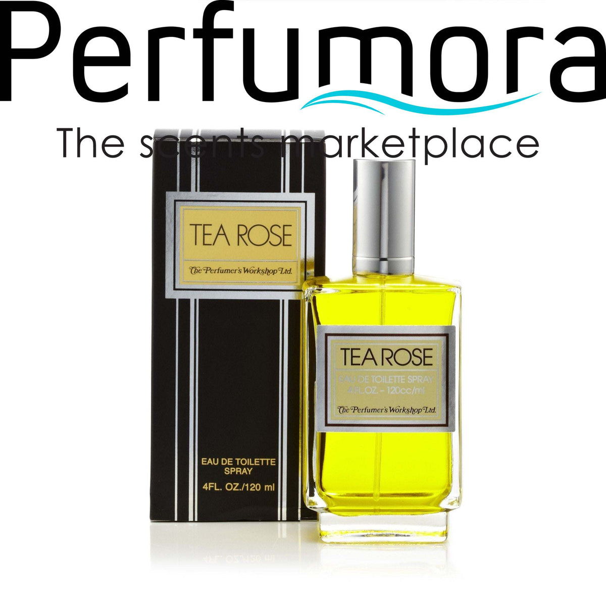 Perfumers Workshop Tea Rose Eau de Toilette Womens Spray 4 oz. 