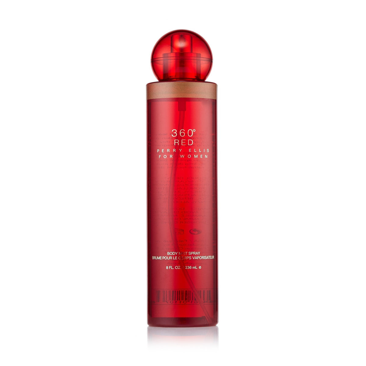 360° Red Body Spray for Women by Perry Ellis 8.0 oz.