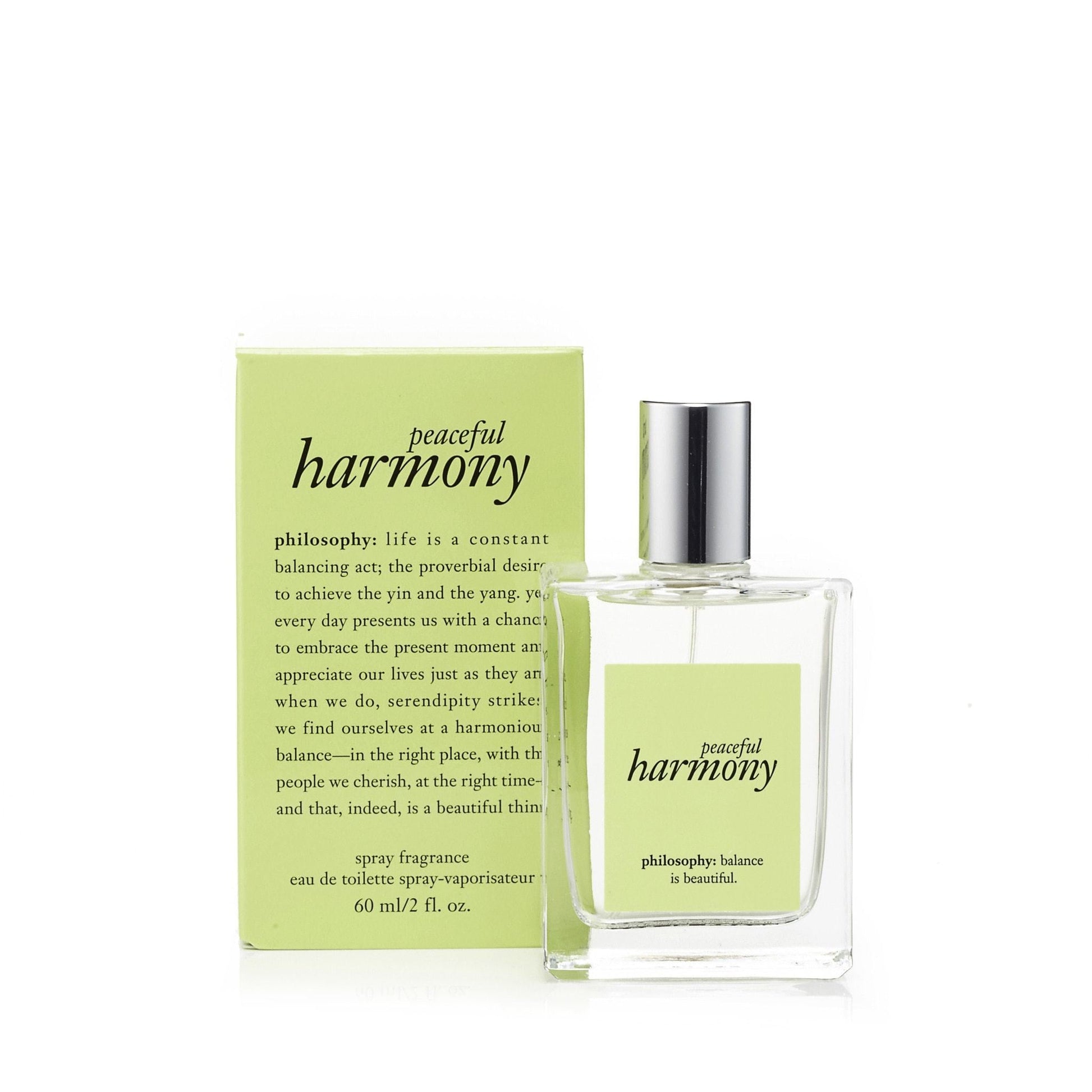Philosophy Peaceful Harmony Eau de Toilette Womens Spray 2.0 oz. 