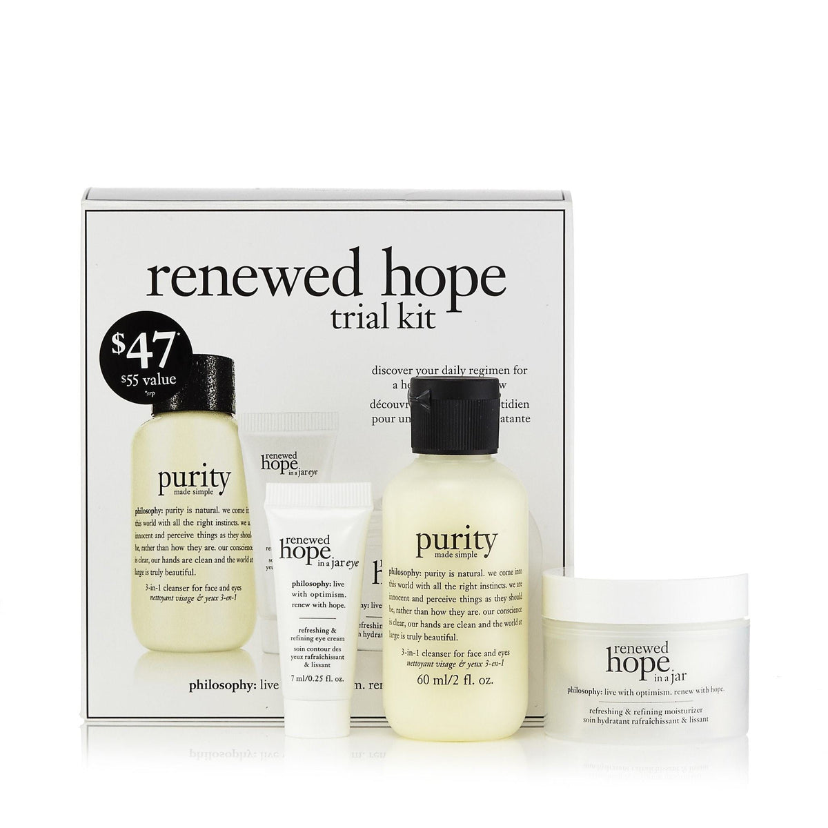 Renewed Hope Trial Kit by Philosophy