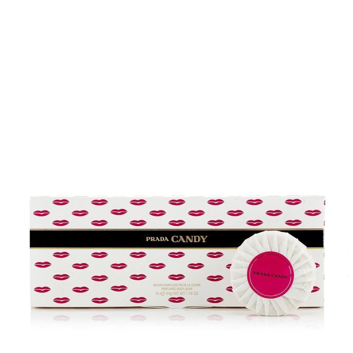 Candy Perfumed Body Soap for Woman by Prada 1.76 oz. Each