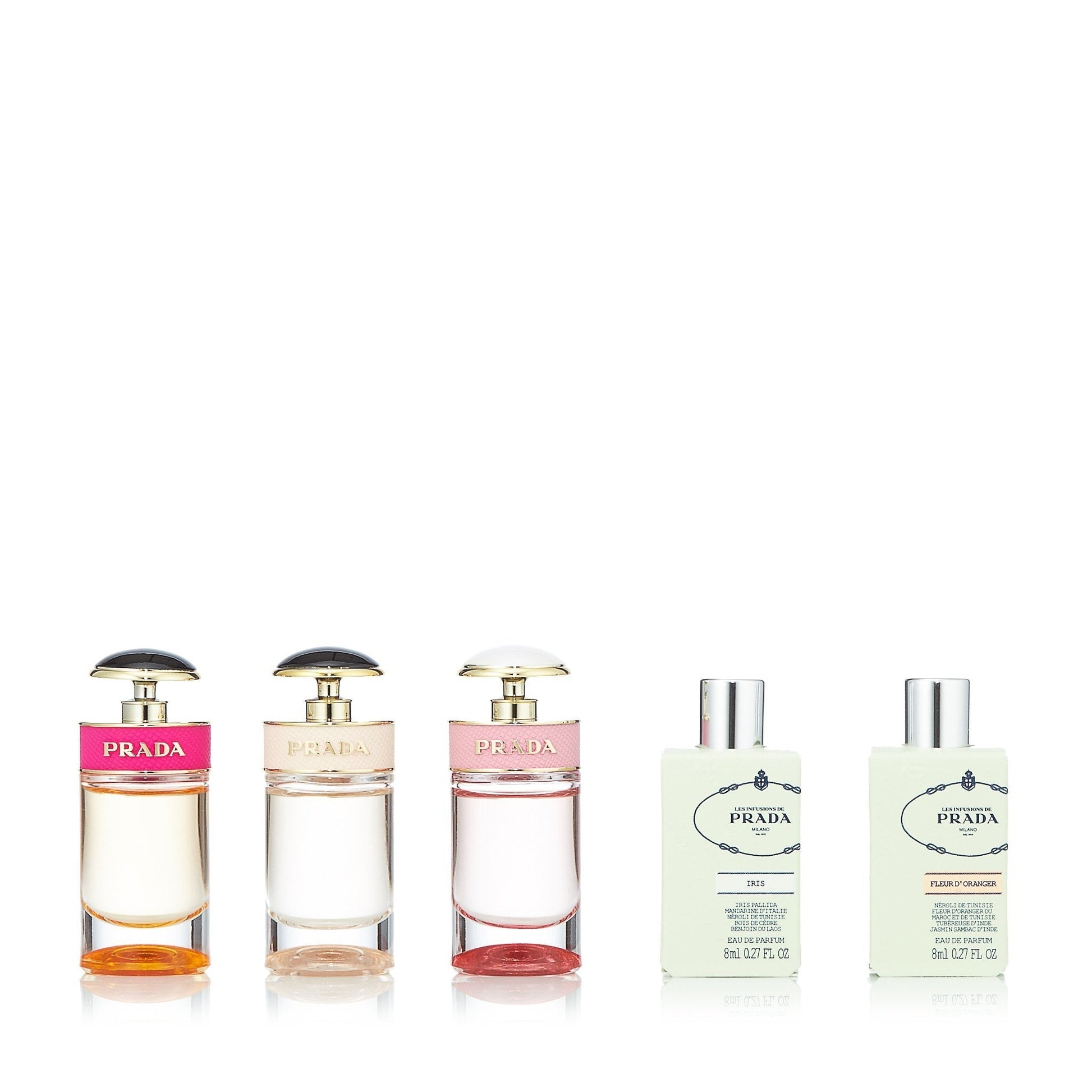 Prada Miniatures for Women by Prada 0.24 oz. Each