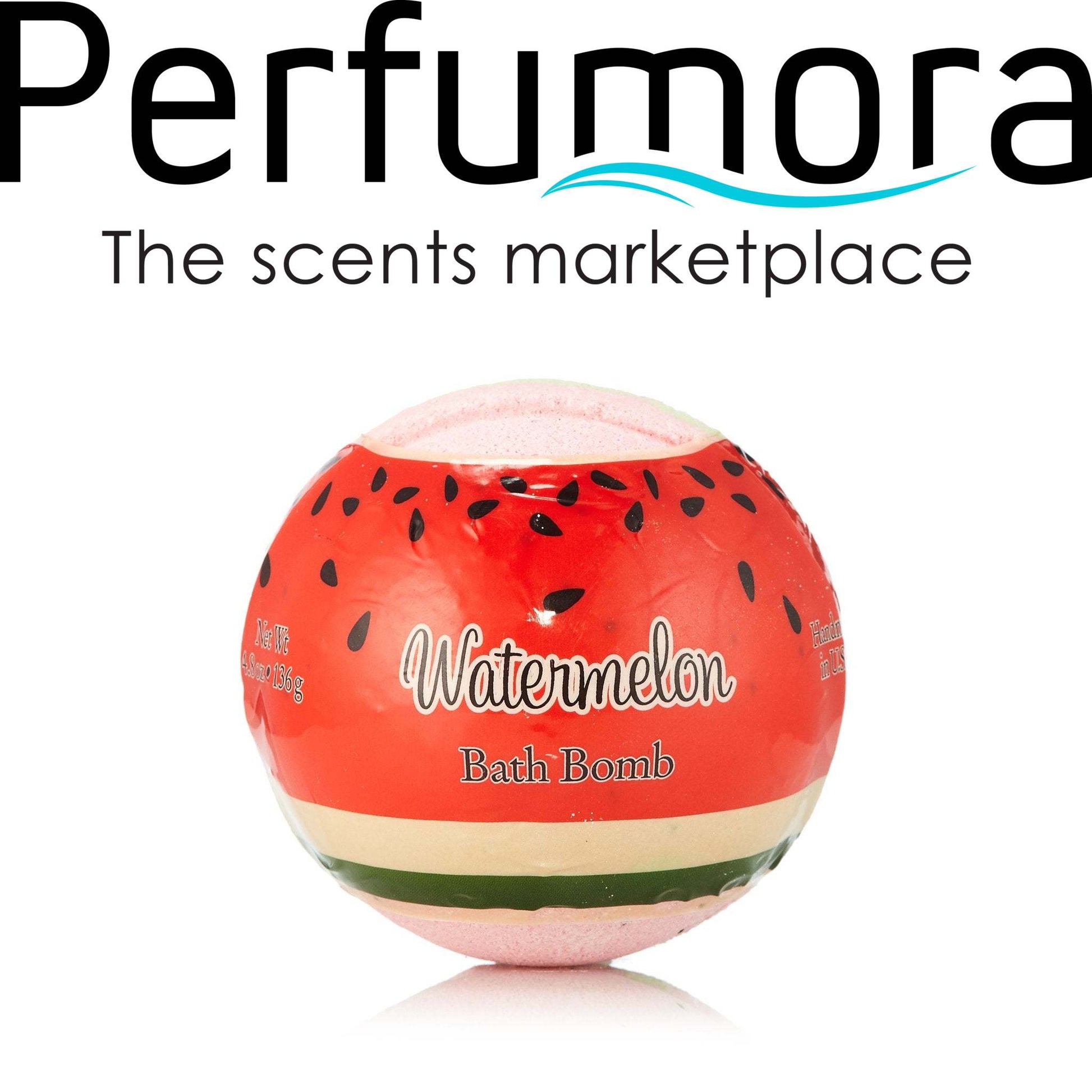 Watermelon Hand Made Bath Bomb by Primal Elements 4.8 oz.