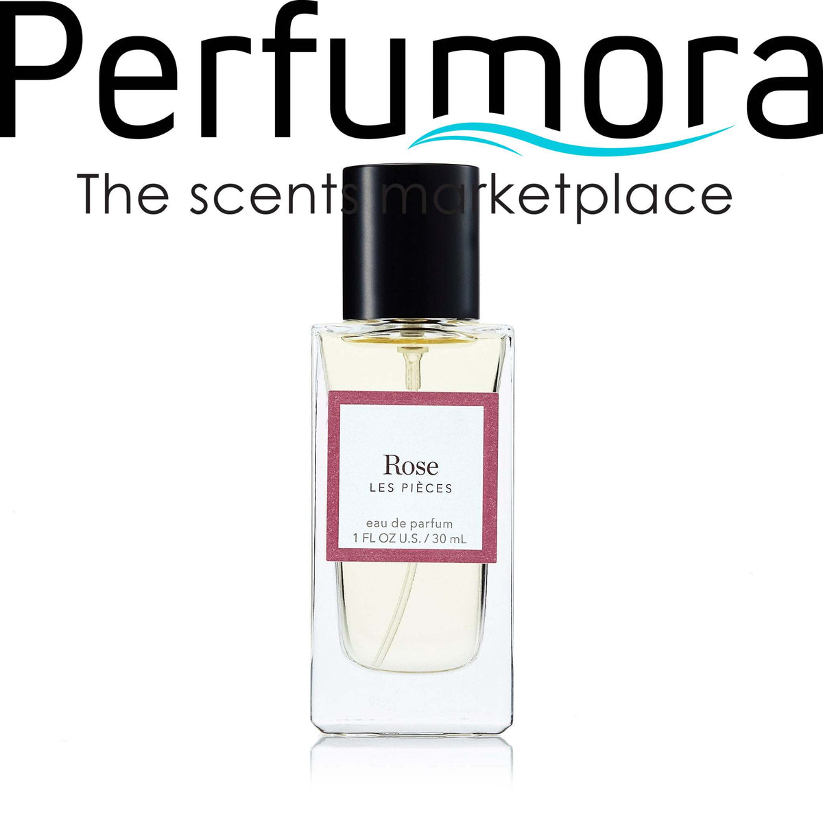 Rose Eau de Parfum Spray for Women by Les Pieces 1.0 oz.