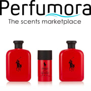 Polo Red Gift Set EDT,After Shave and Deodorant  for Men by Ralph Lauren 4.2 oz.
