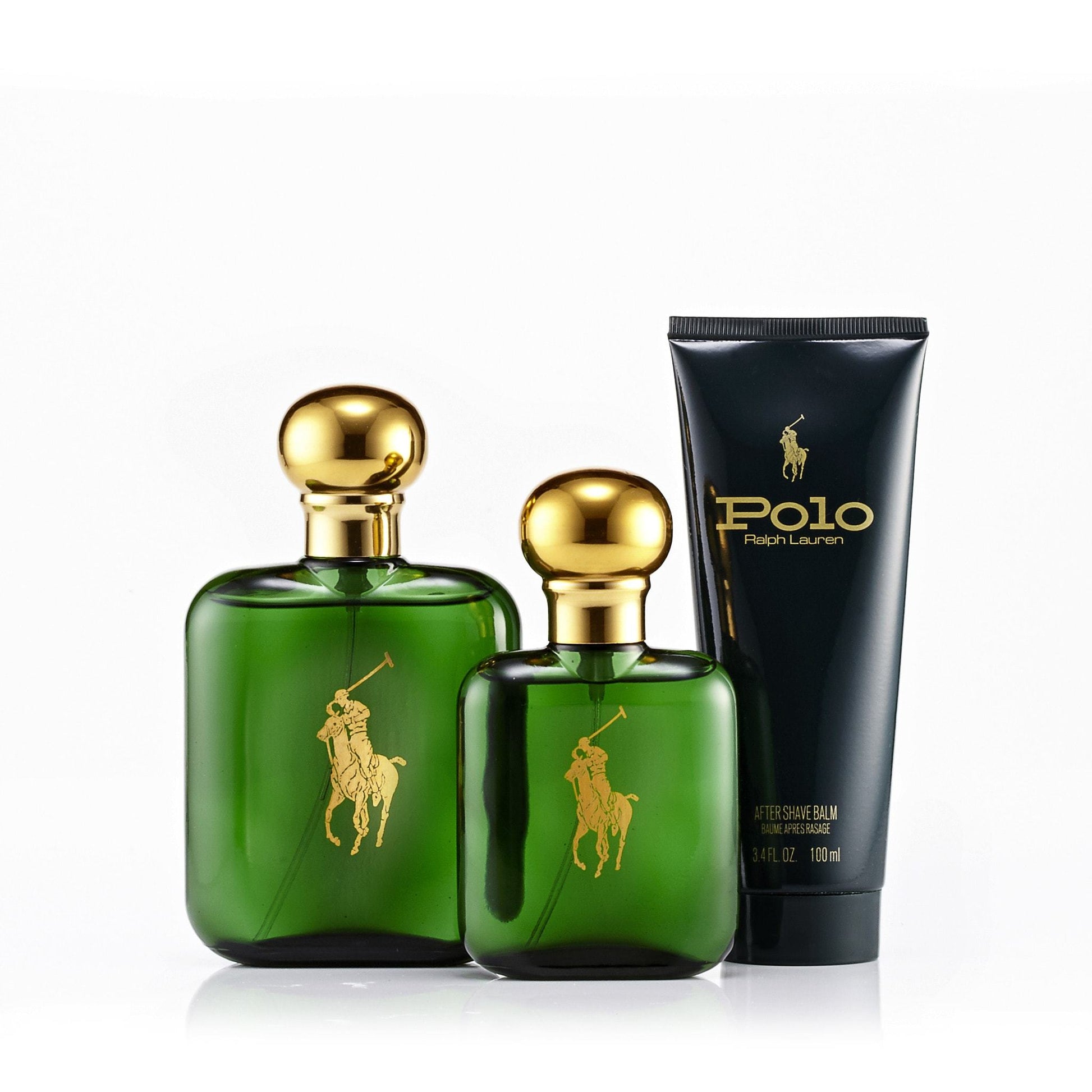 Polo Green Gift Set and Dopp Kit Bag for Men by Ralph Lauren