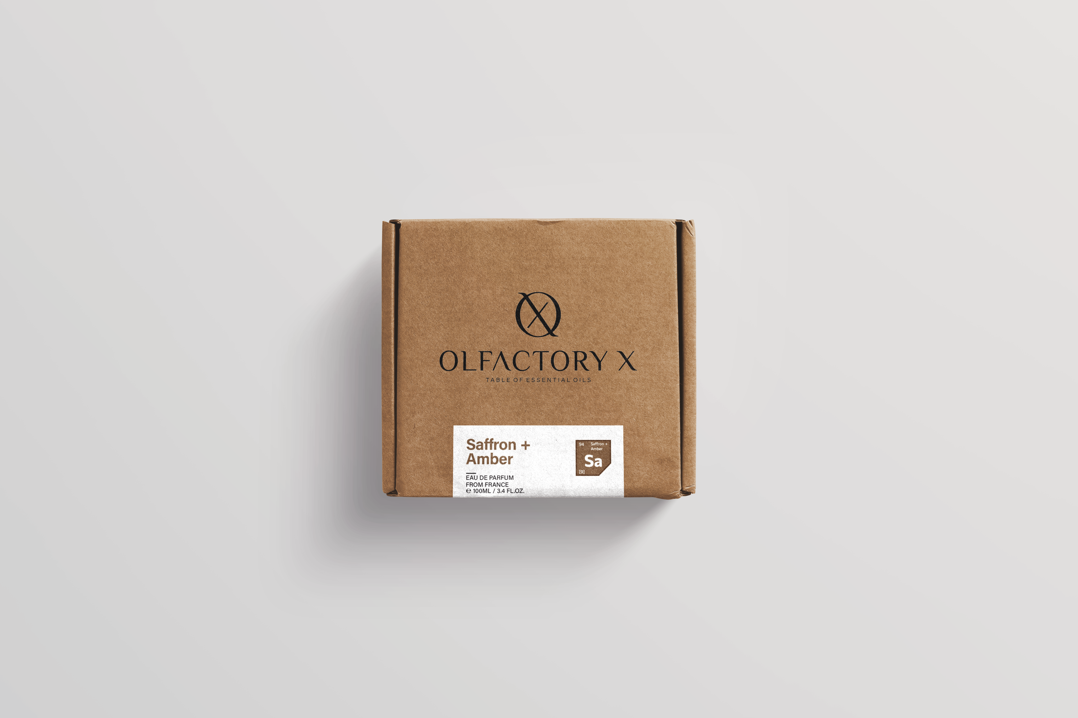 Olfactory X Table of Essential Oils Saffron + Amber EDP Spray For Unisex