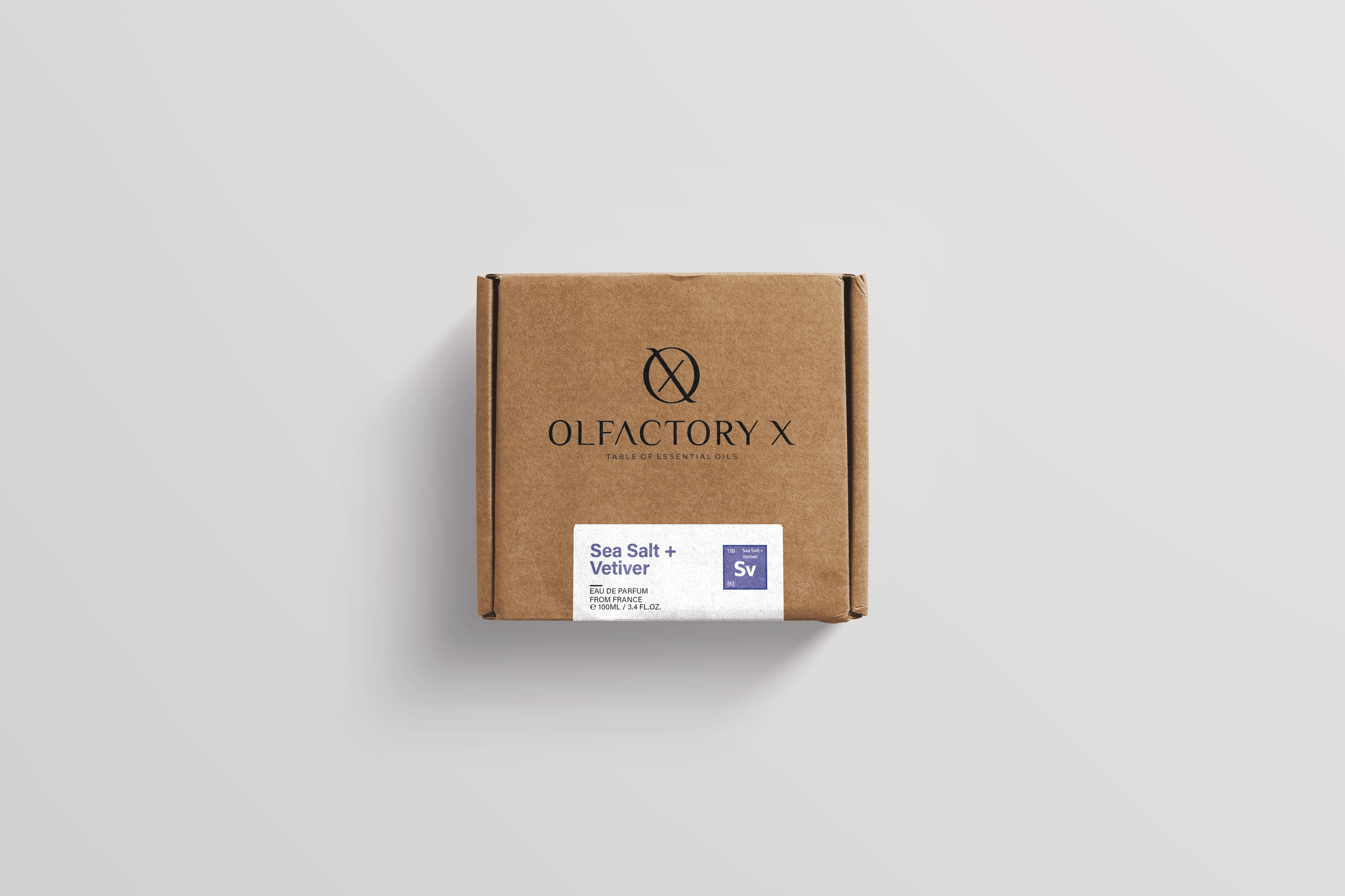 Olfactory X Table of Essential Oils Sea Salt +Vetiver EDP Spray For Unisex