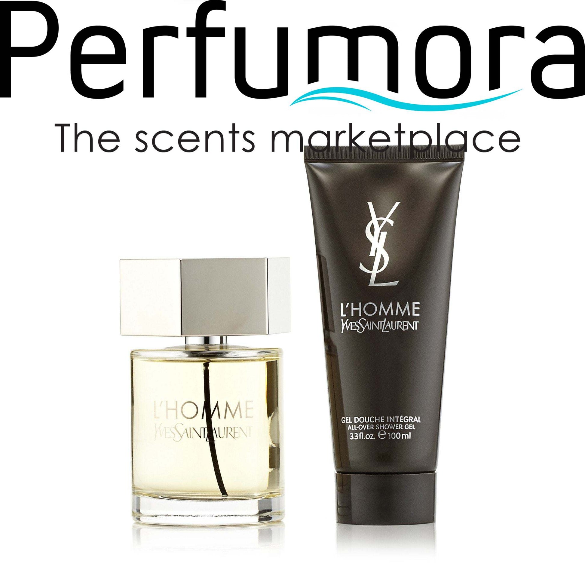 L'Homme Gift Set Eau De Toilette and Shower Gel for Men by Yves Saint Laurent 3.3 oz.