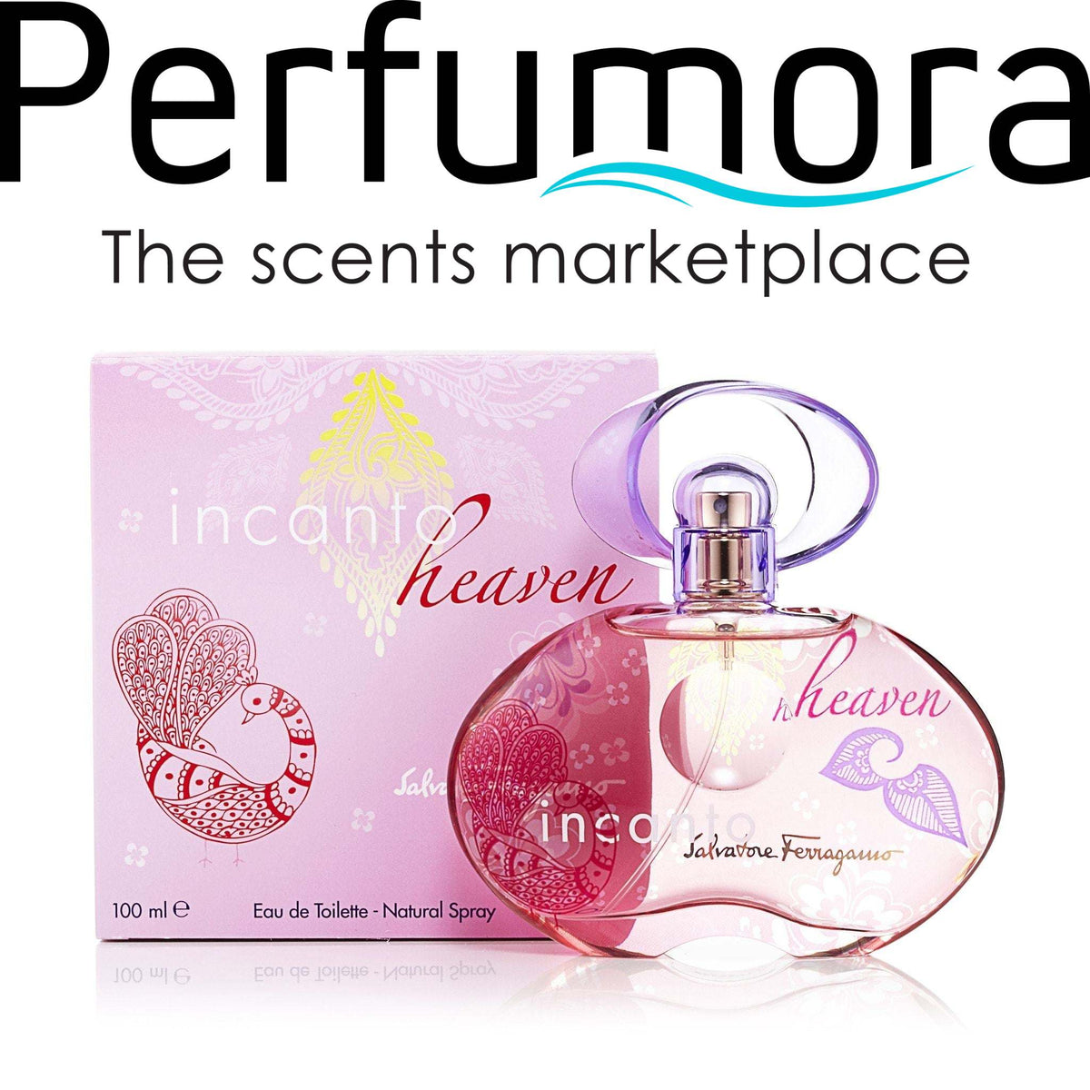 Incanto Heaven Eau de Toilette Spray for Women by Ferragamo 3.4 oz.