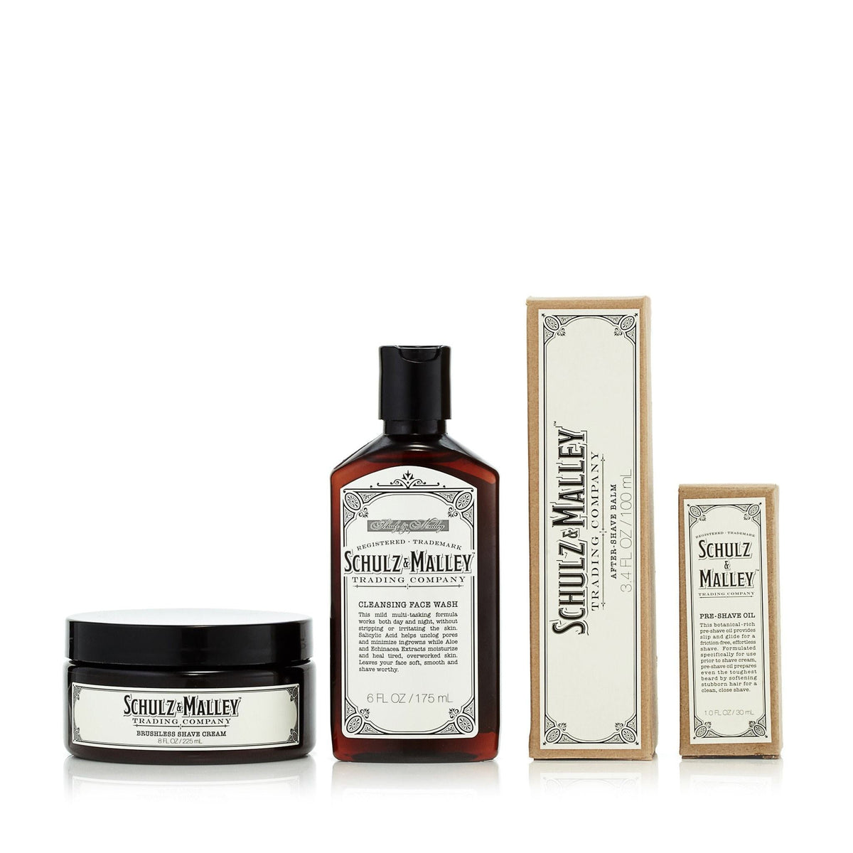 Gentleman's Shaving Collection Gift Set for Men by Schulz & Malley