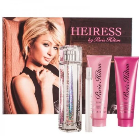 Heiress by Paris Hilton for Women - 4 Pc Gift Set