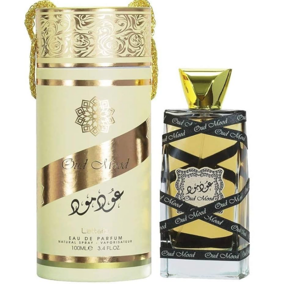 LATTAFA OUD MOOD EAU DE PARFUM SPRAY FOR UNISEX