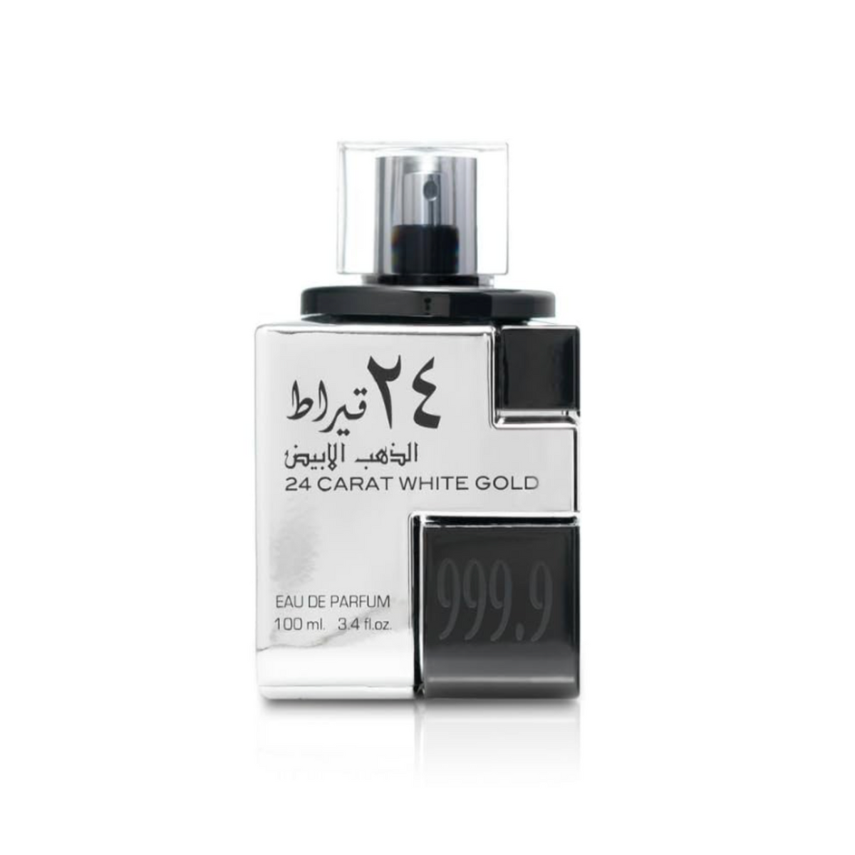 Lattafa 24 Carat White Gold EDP  Spray For Unisex