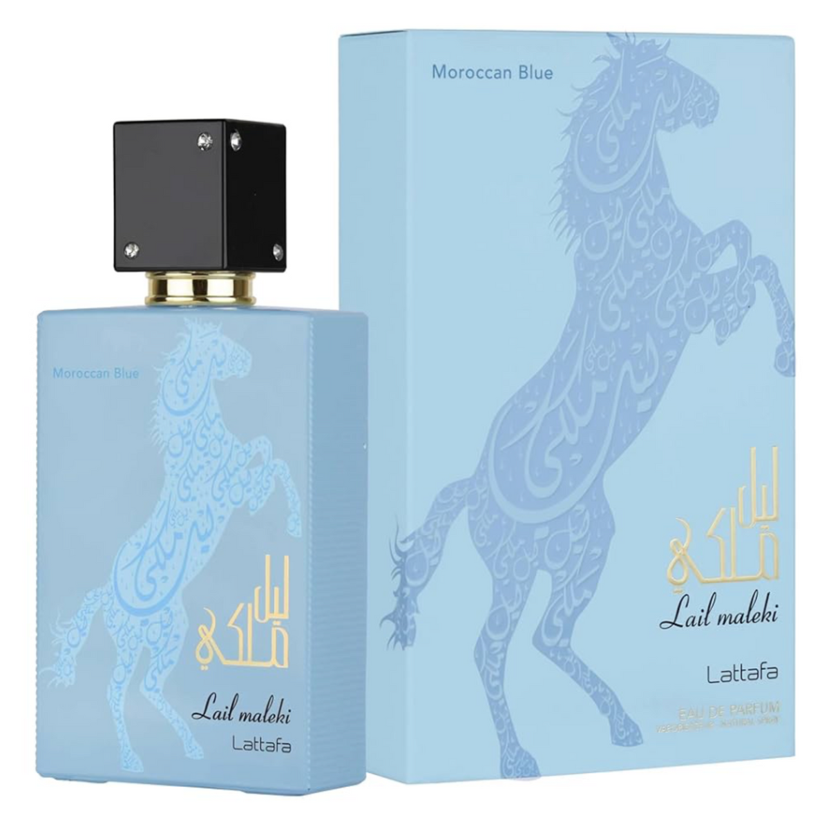 Lattafa Lail Maleki Morrocan Blue EDP Spray For Unisex