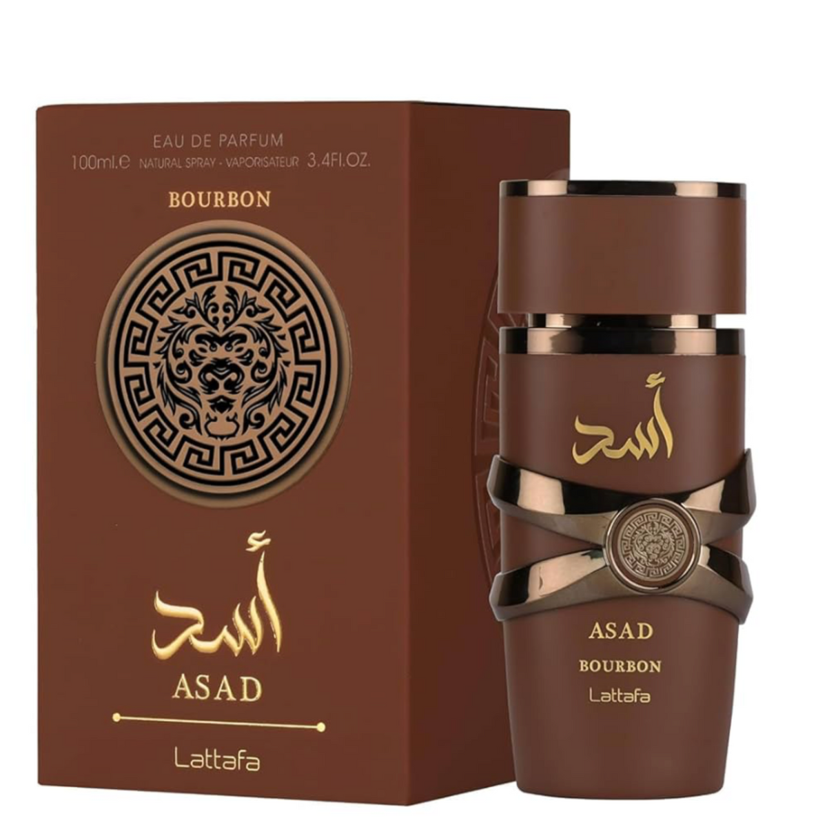 Lattafa Asad Bourbon EDP Spray For Men