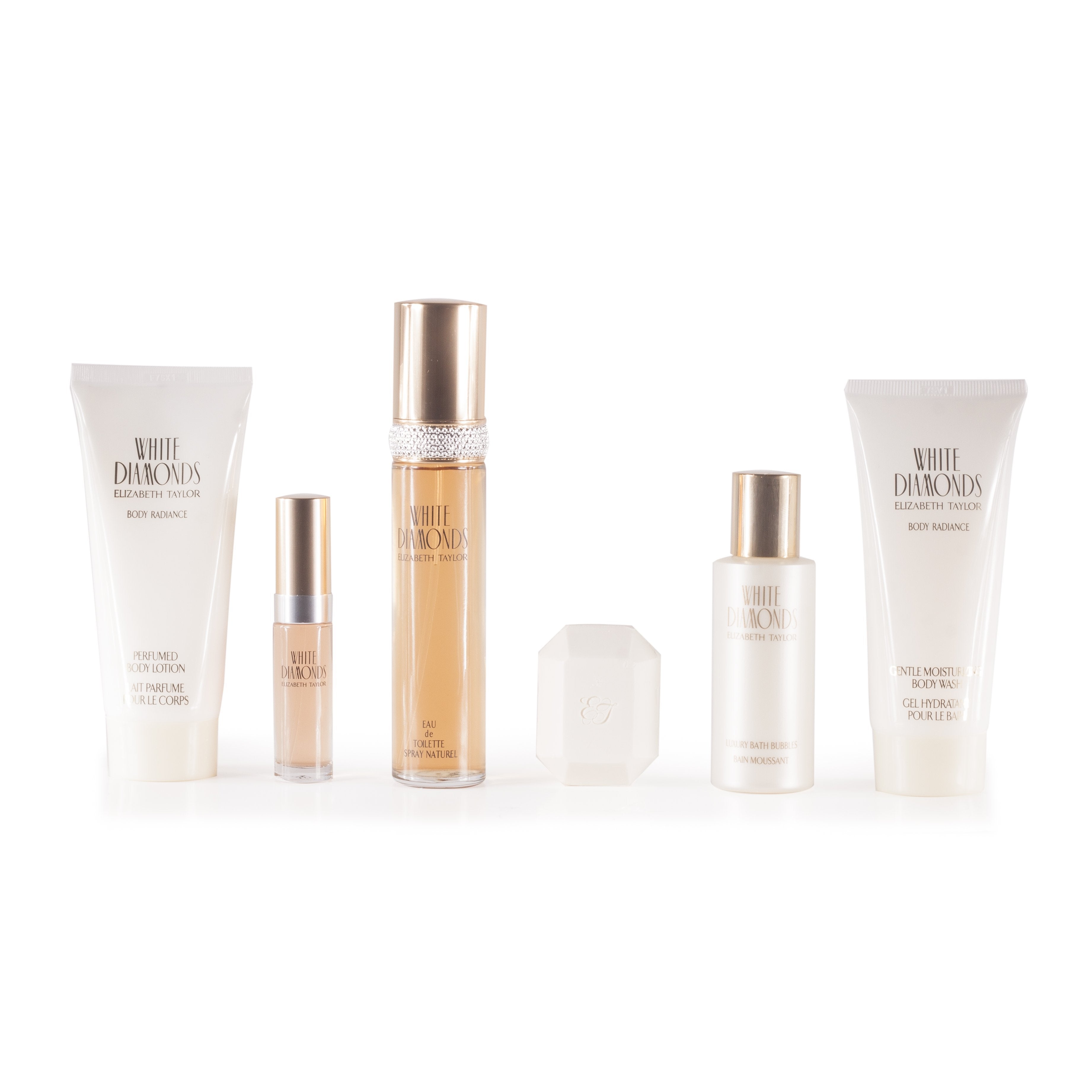 White Diamonds Large Gift Set for Women by Elizabeth Taylor 1.7 oz.