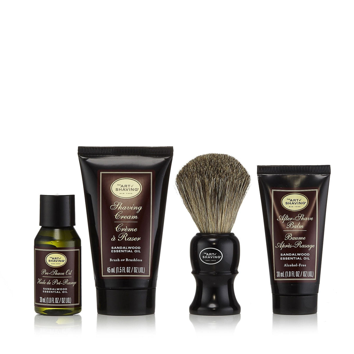 The 4 Elements of the Perfect Shave Set Sandalwood by The Art of Shaving