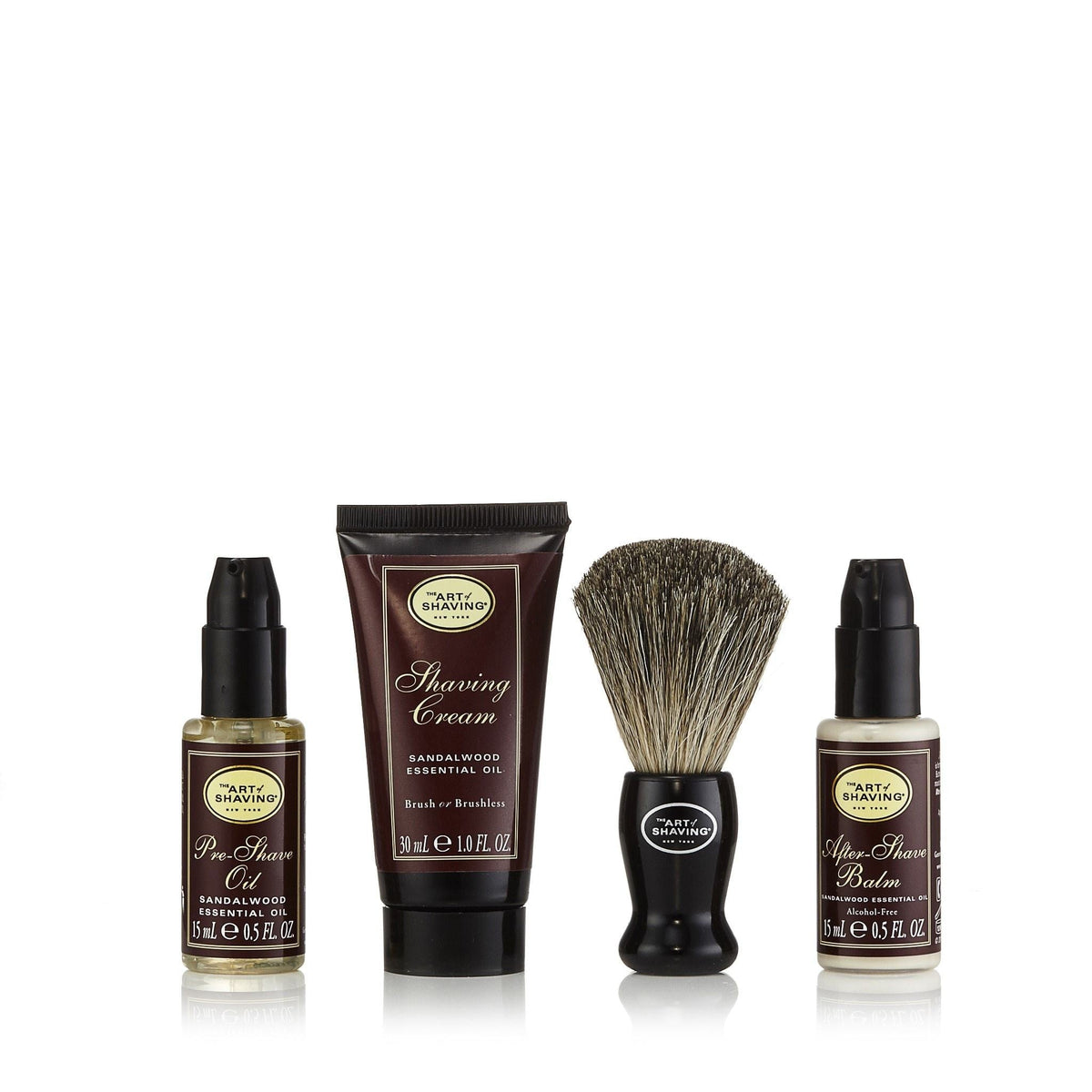 The 4 Elements of the Perfect Shave Starter Set Sandalwood by The Art of Shaving