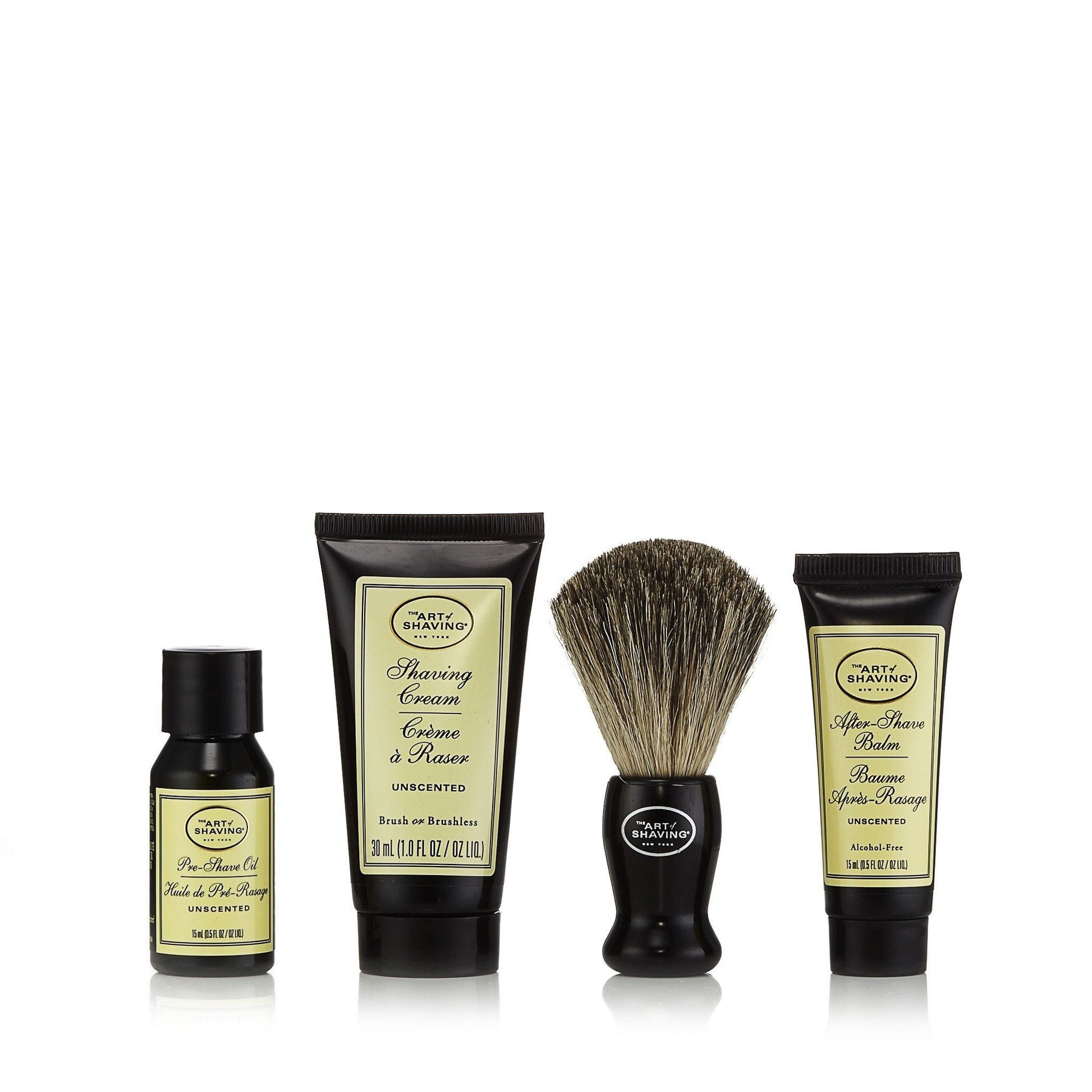 The 4 Elements of the Perfect Shave Starter Set Unscented by The Art of Shaving