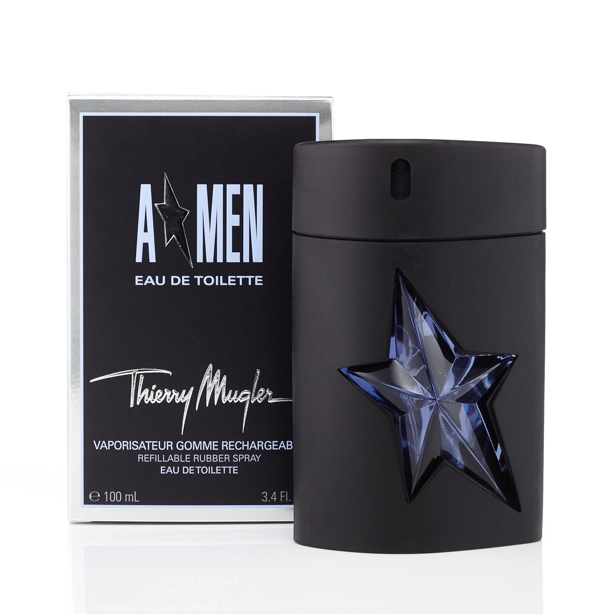 Thierry Mugler A Star Men Rubber Eau de Toilette Mens Spray 3.4 oz. 