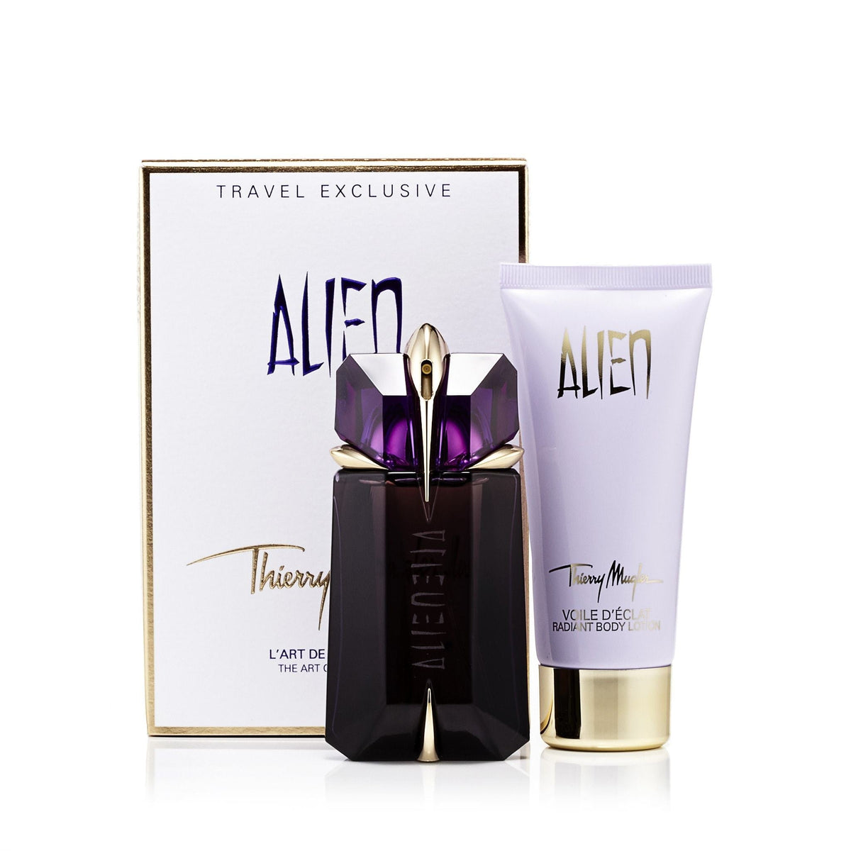 Alien Gift Set Eau de Parfum and Body Lotion for Women by Thierry Mugler