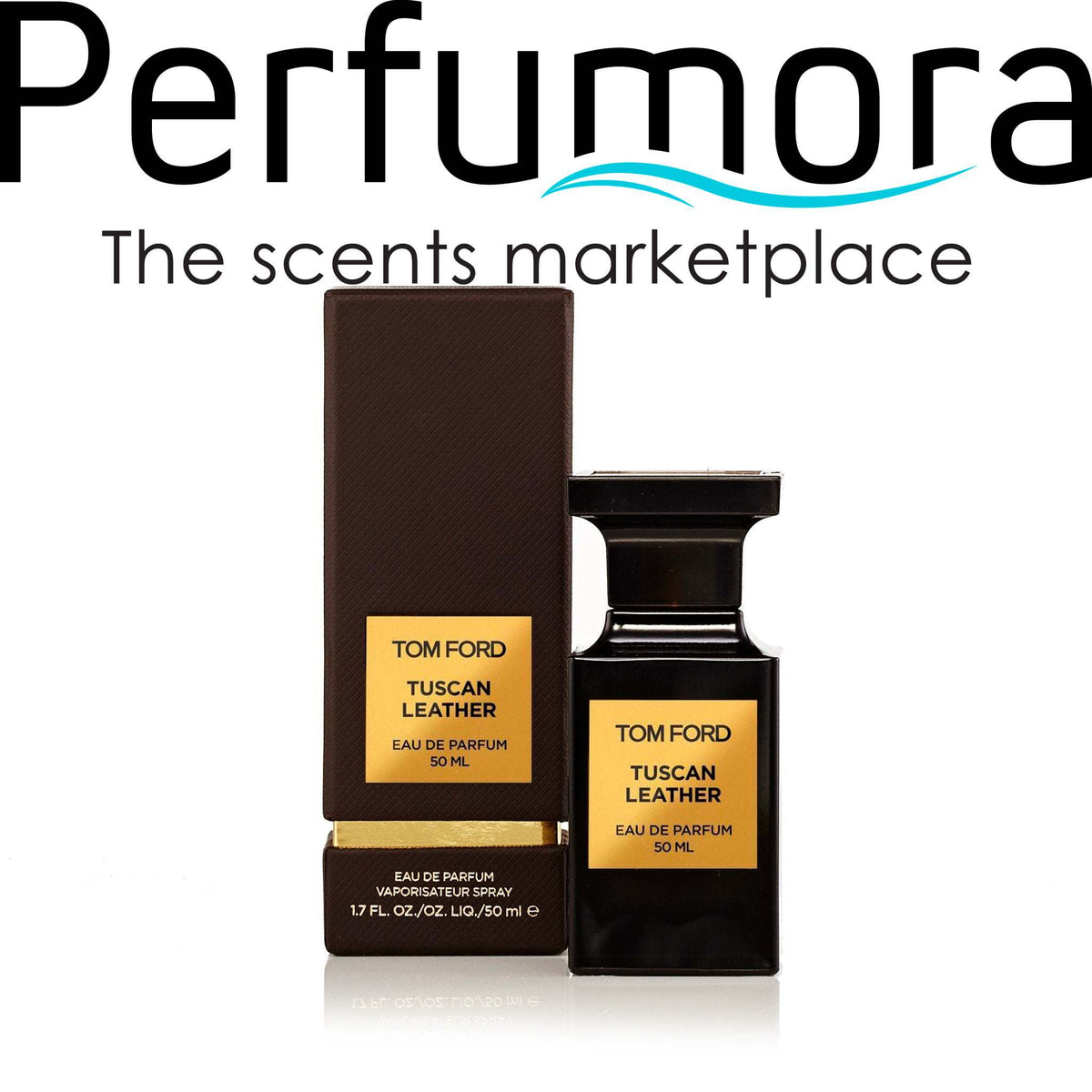 Tuscan Leather Eau de Parfum Spray for Men by Tom Ford 1.7 oz.