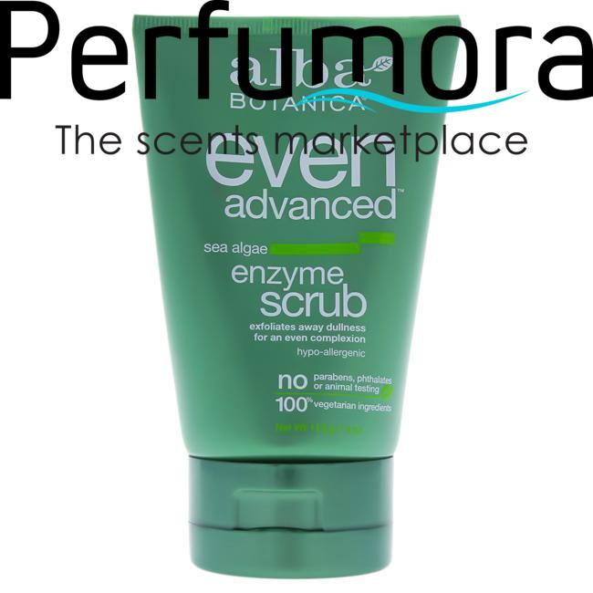 Even Advanced Sea Algae Enzyme Scrub by Alba Botanica for Unisex - 4 oz Facial Scrub