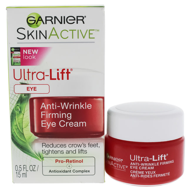 Nutritioniste Ultra Lift Anti Wrinkle Firming Eye Cream by Garnier for Unisex - 0.5 oz Creme