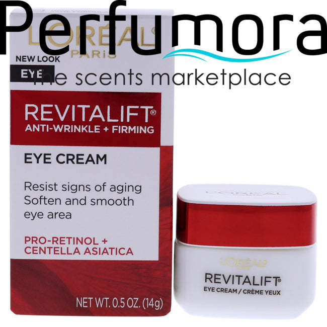 Revitalift Anti-Wrinkle and Firming Eye Cream by LOreal Professional for Unisex - 0.5 oz Cream