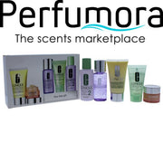 Daily Essentials Set - Dry Combination Skin by Clinique for Unisex - 5 Pc Set 1.7oz Dramatically Dif